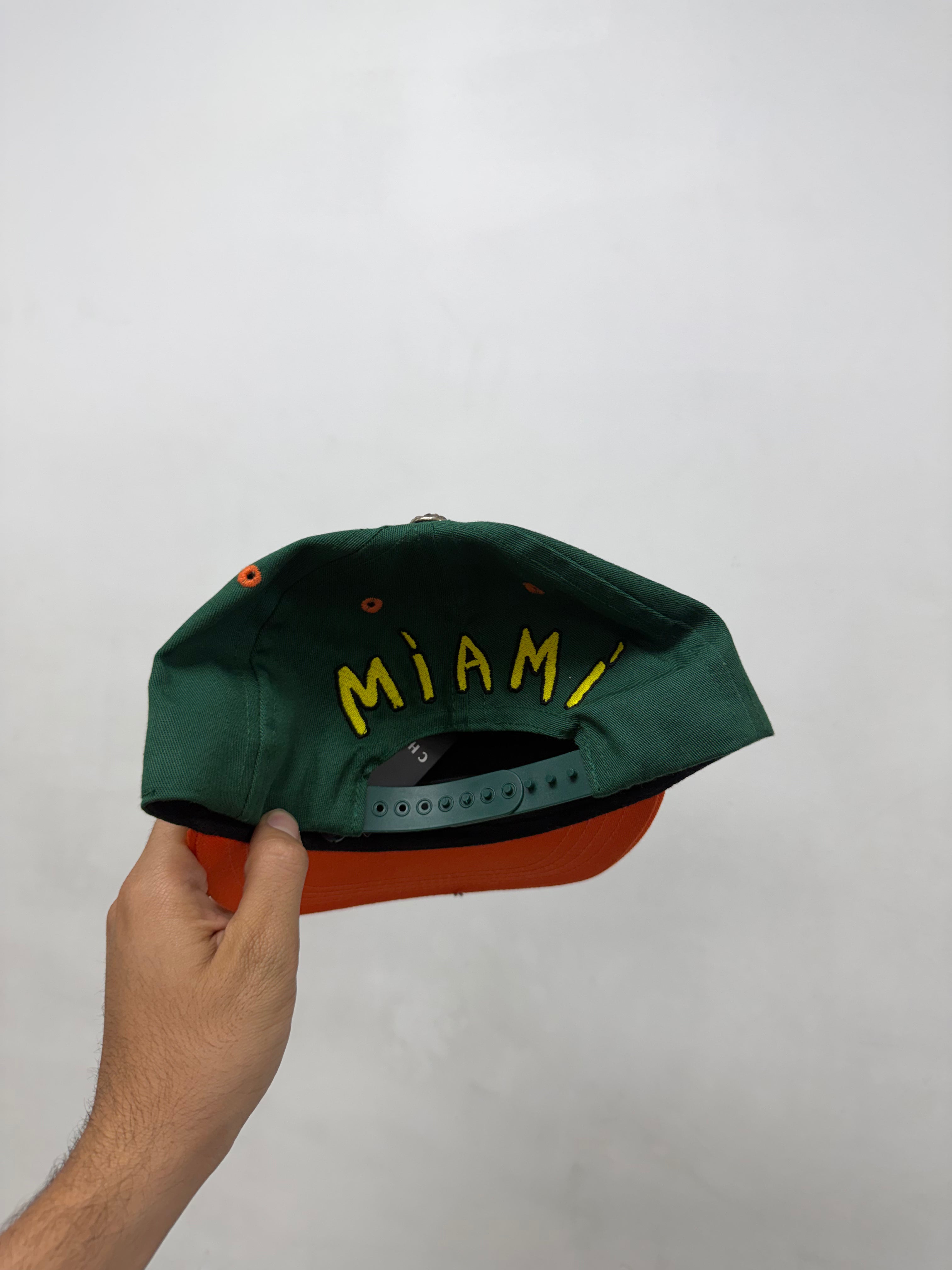 Chrome Hearts Green Orange Yellow Miami CH Baseball Trucker Hat