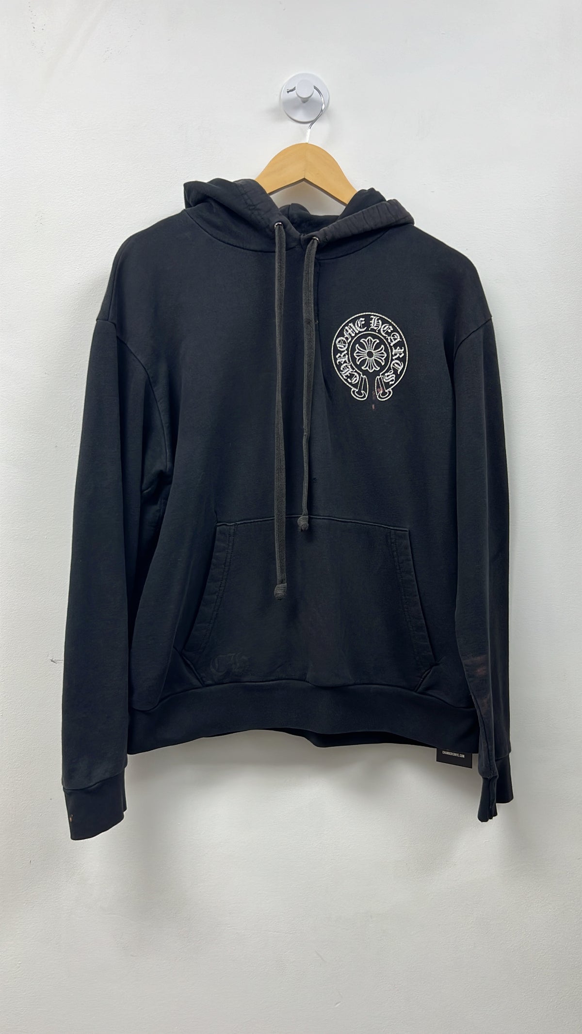 Chrome  Hearts Black Horseshoe Honolulu Hoodie