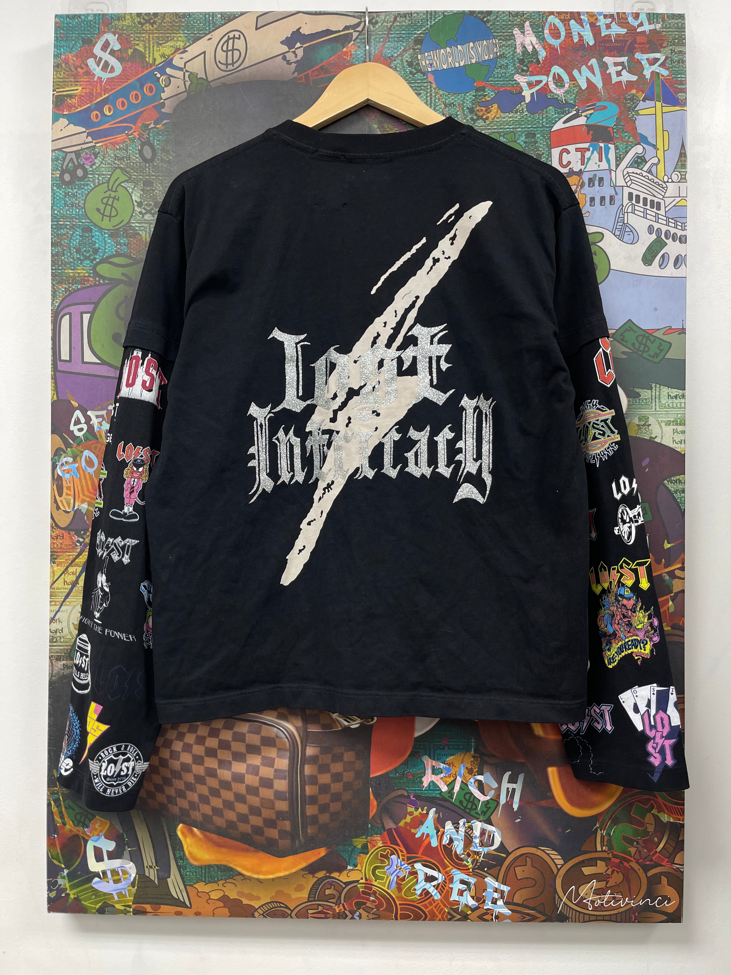 Lost Intricacy Multi Logo Long Sleeve