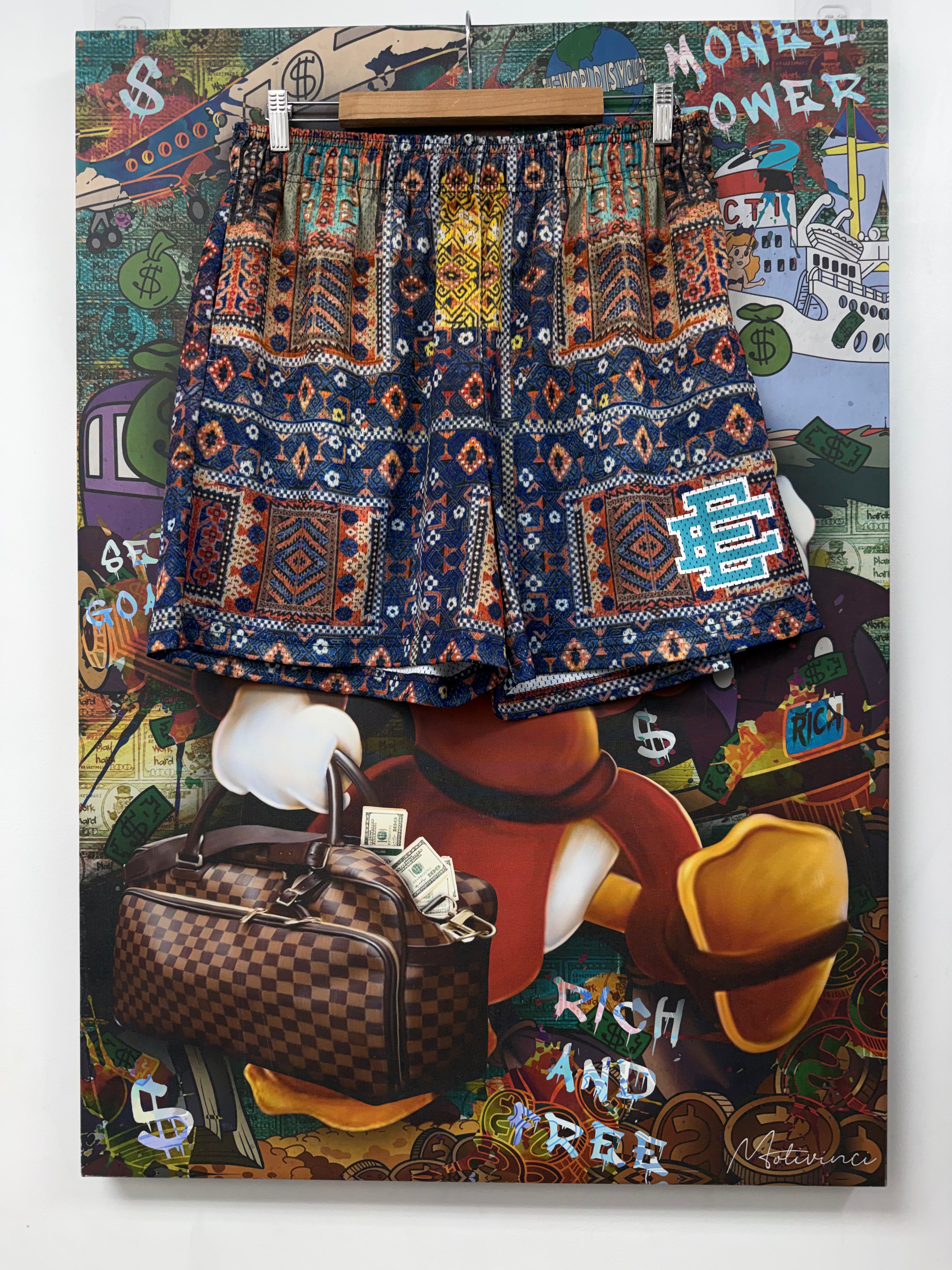 Eric Emanuel Persian Rug Shorts