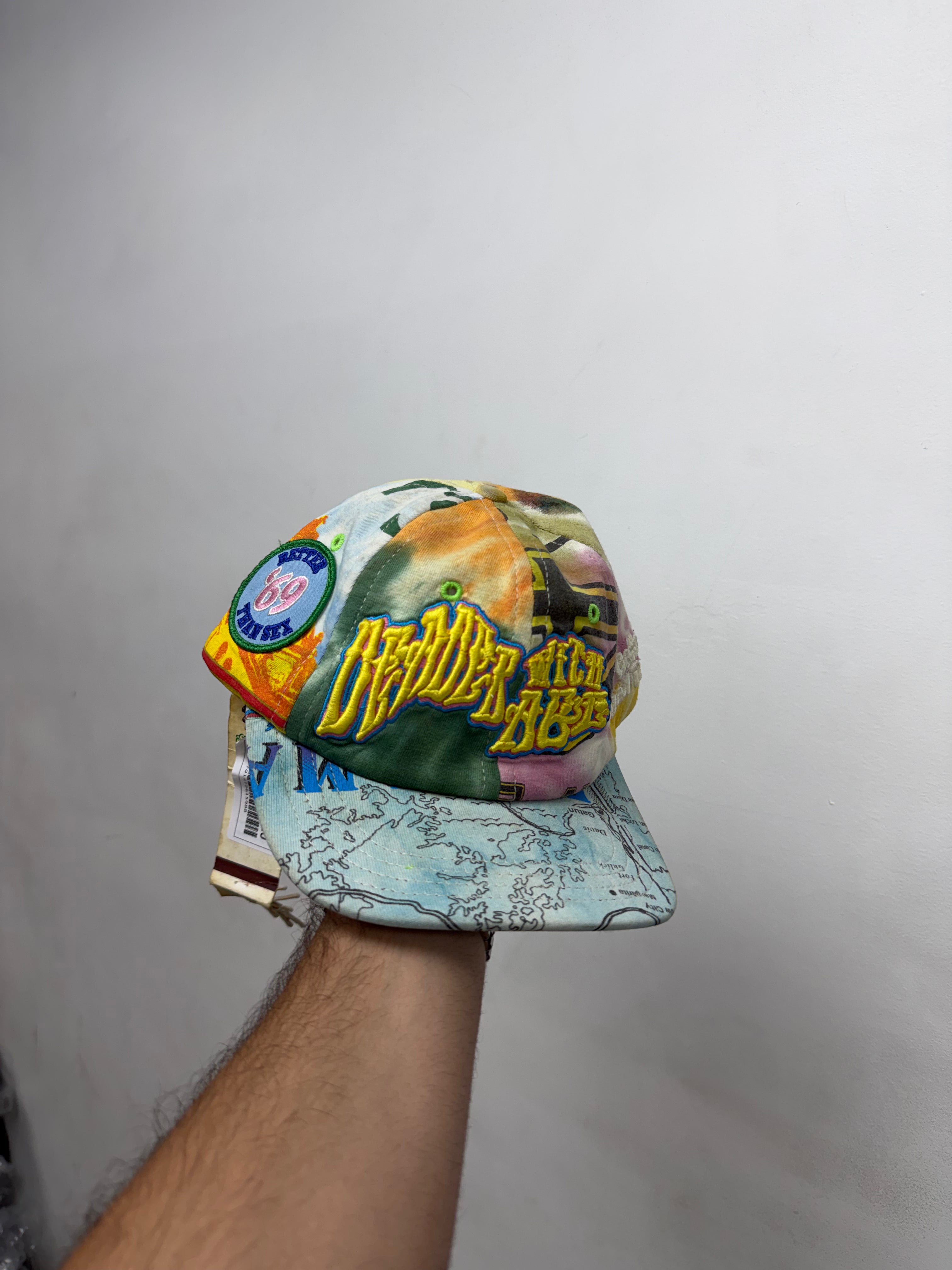 Better With Age Reconstructed Tie Dye Hat