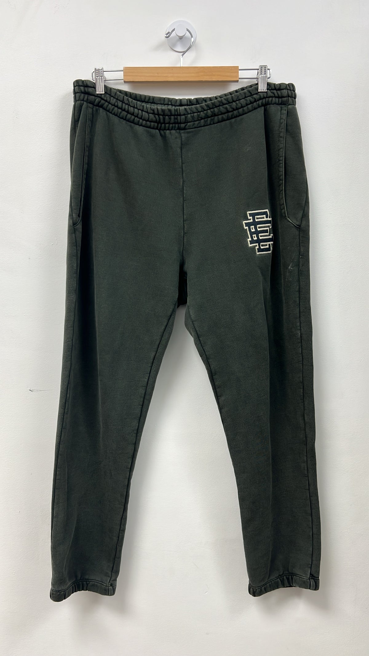 Eric Emanuel Dark Green Navy Embroidered Sweats