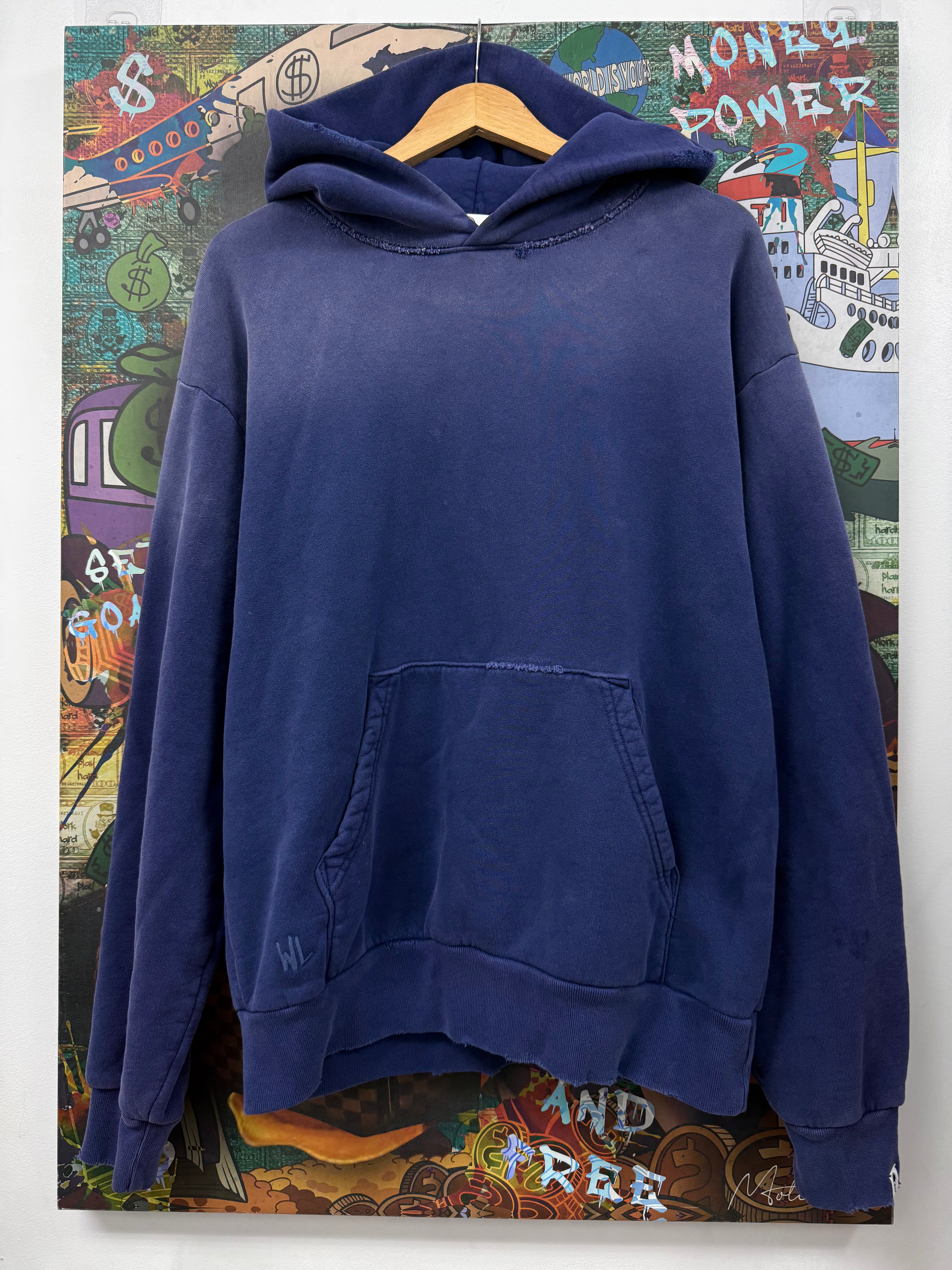 Warren Lotas Dark Blue Acai Reaper Hoodie