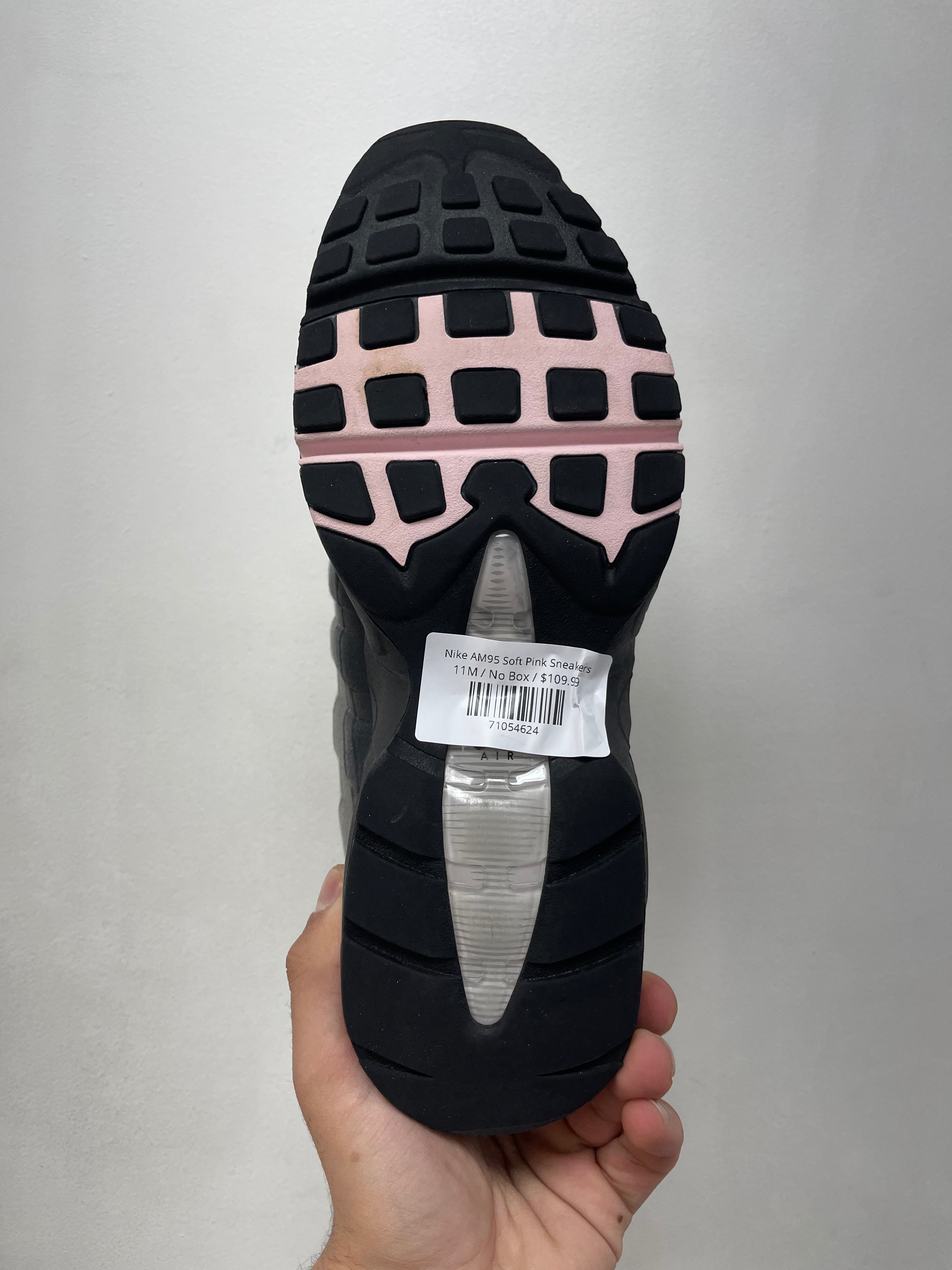 Nike AM95 Soft Pink Sneakers
