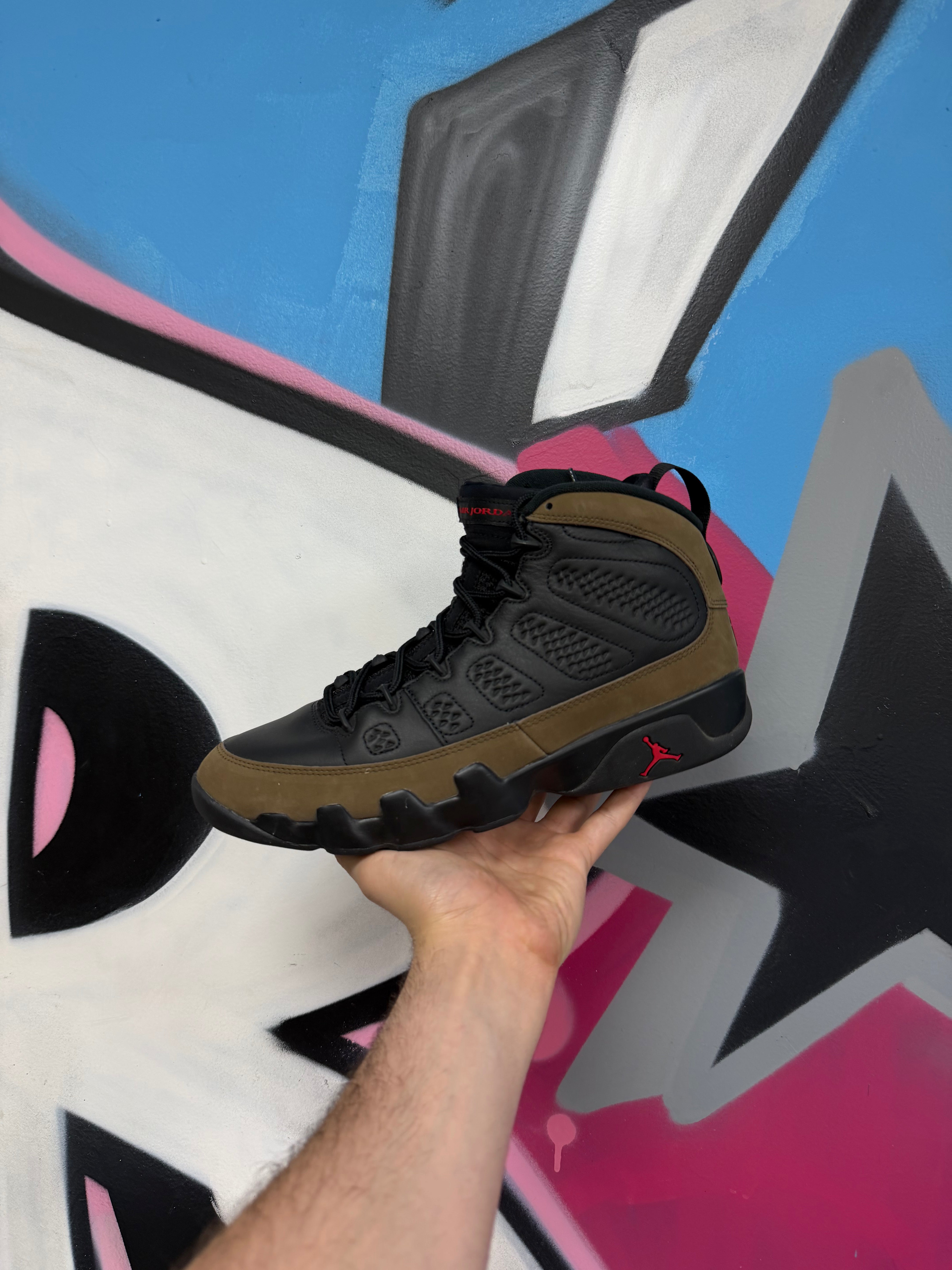 Jordan 9 Olive Sneakers