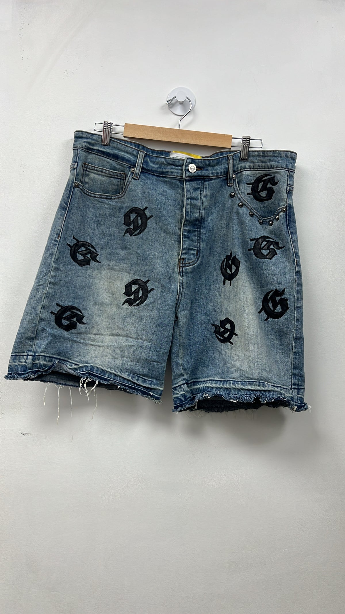 Godspeed Black Wash Infinity Jean Shorts