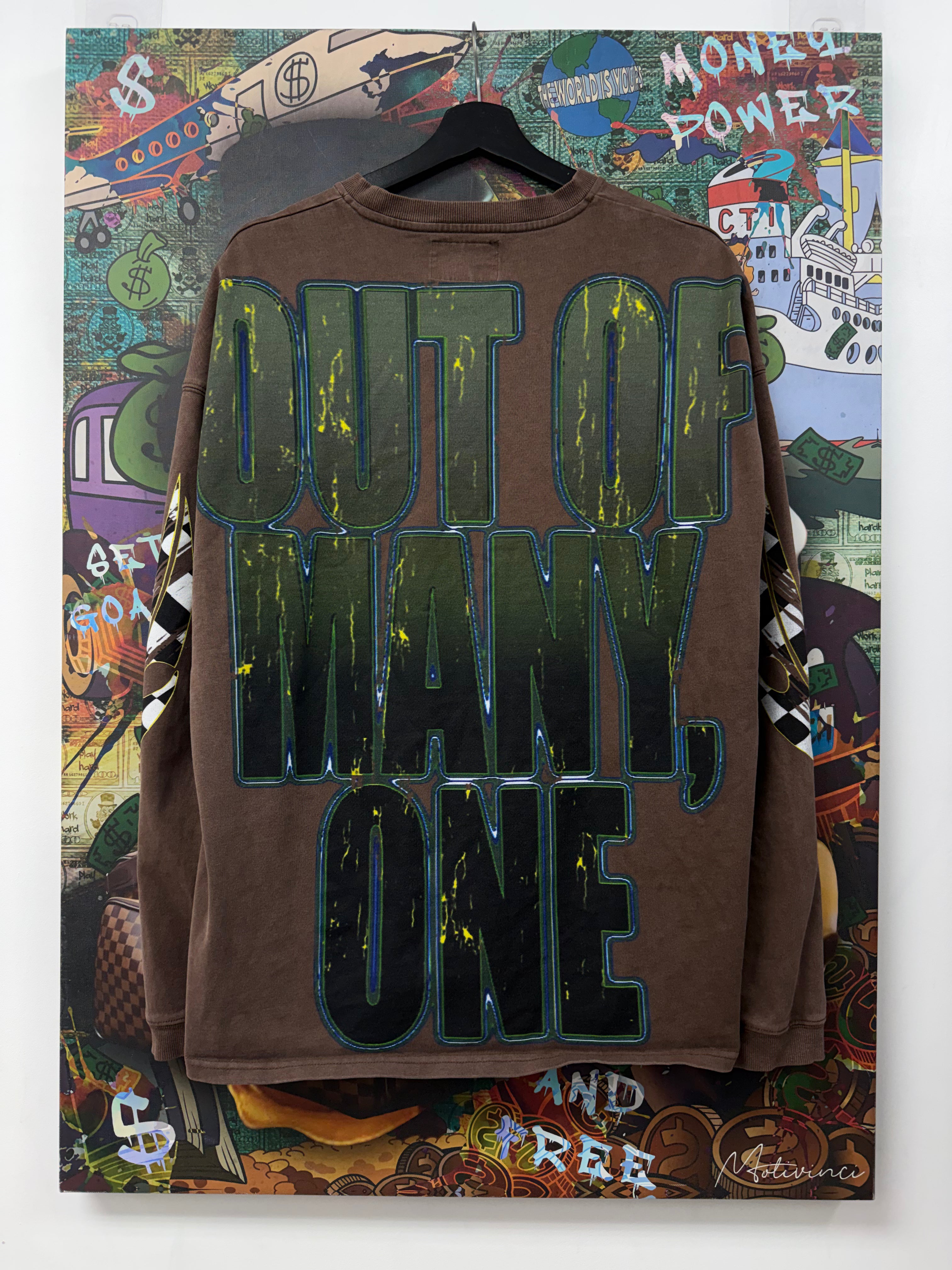 Godspeed Brown Sunset Drift Tee