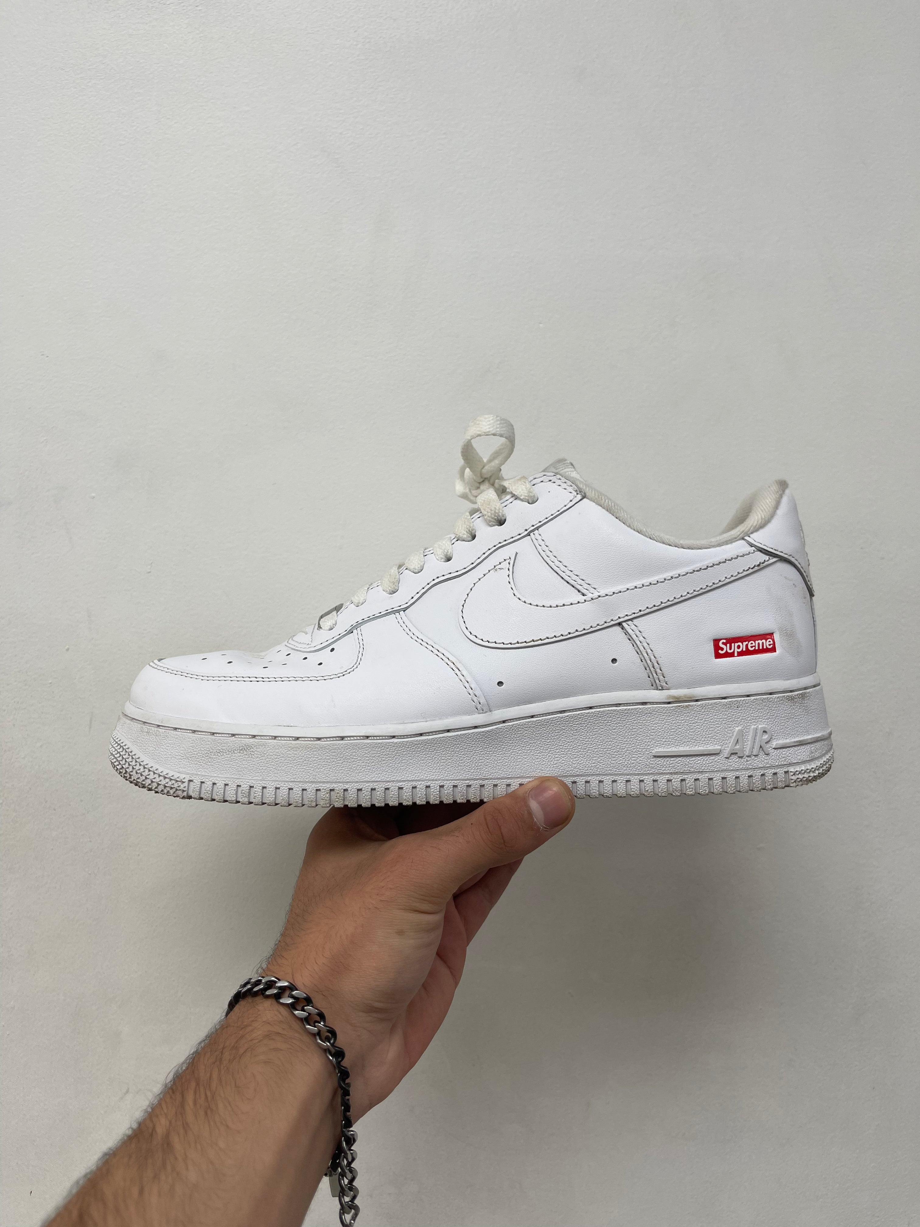 Nike Supreme AF1 White Sneakers