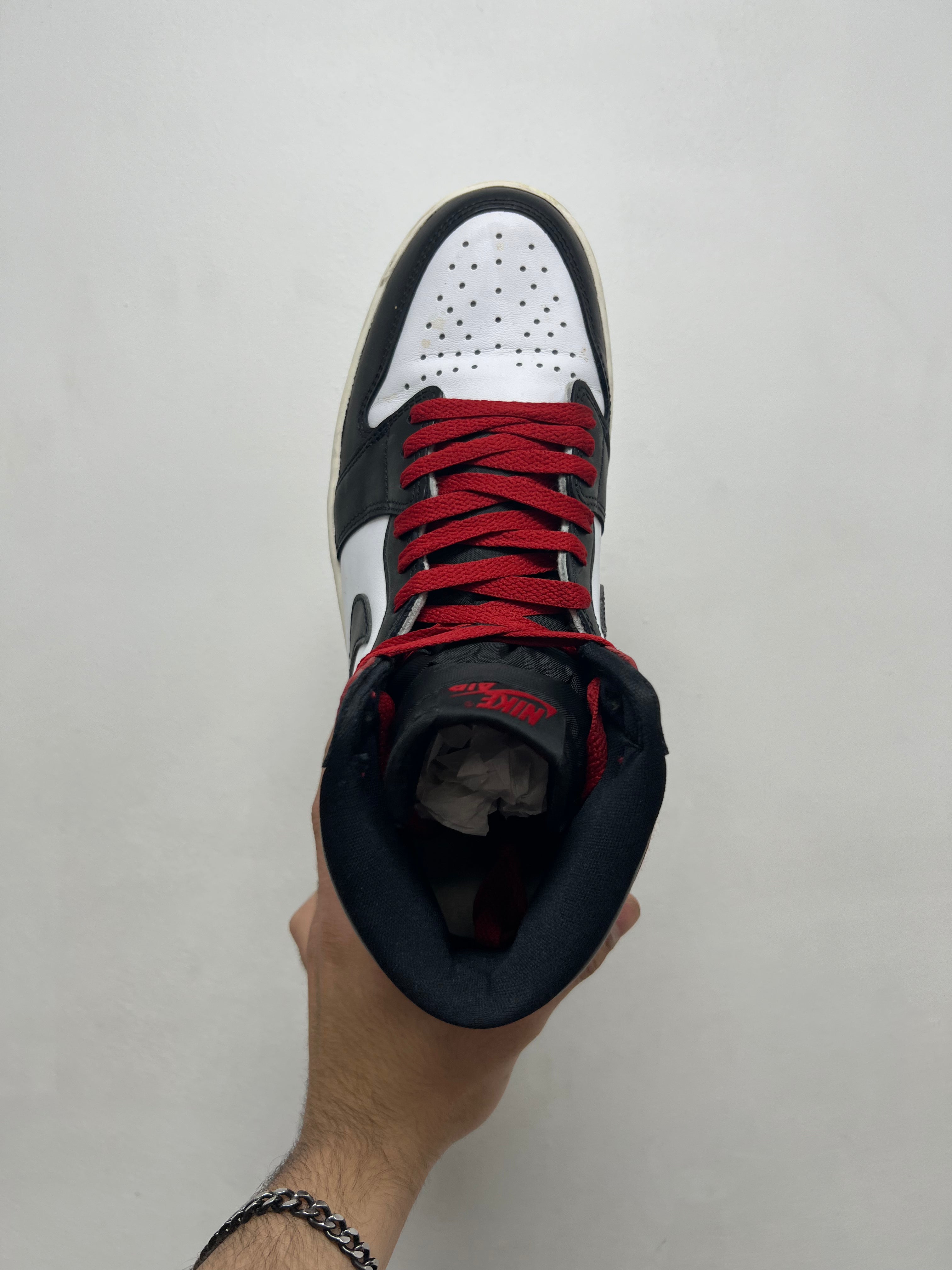 Jordan 1 Black Toe Reimagined Sneakers