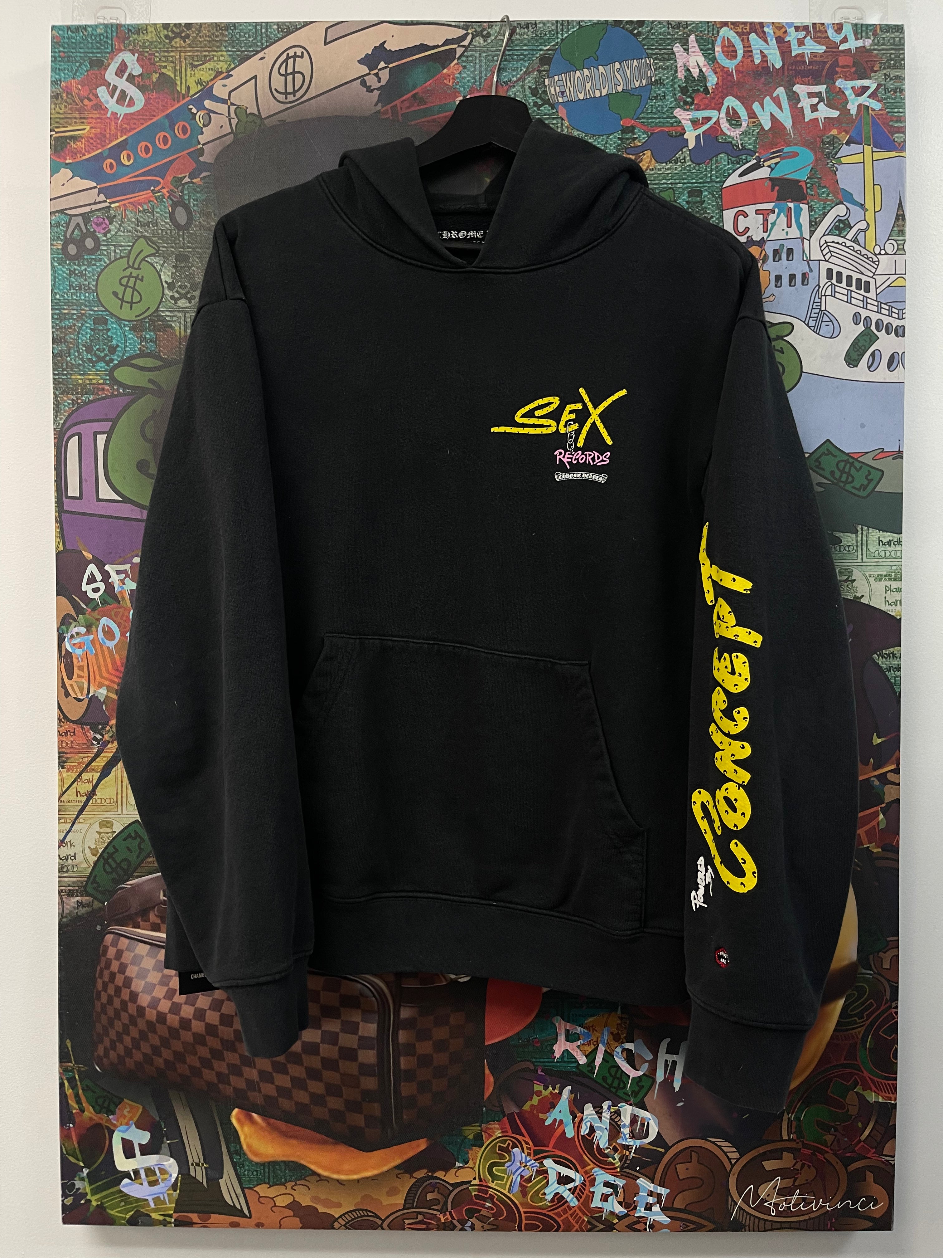 Chrome Hearts Matty Boy Black Sex Records Hoodie