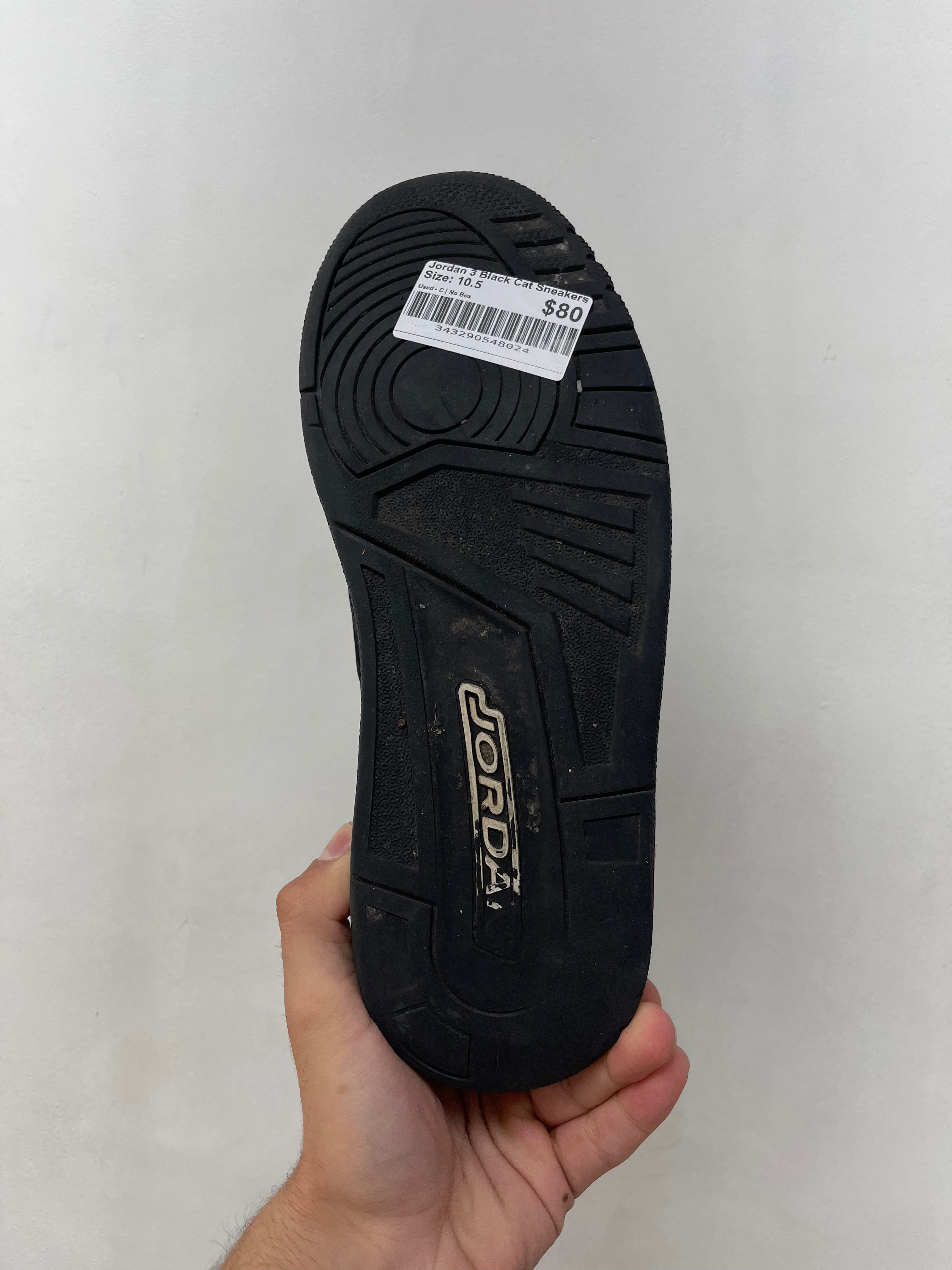 Jordan 3 Black Cat Sneakers