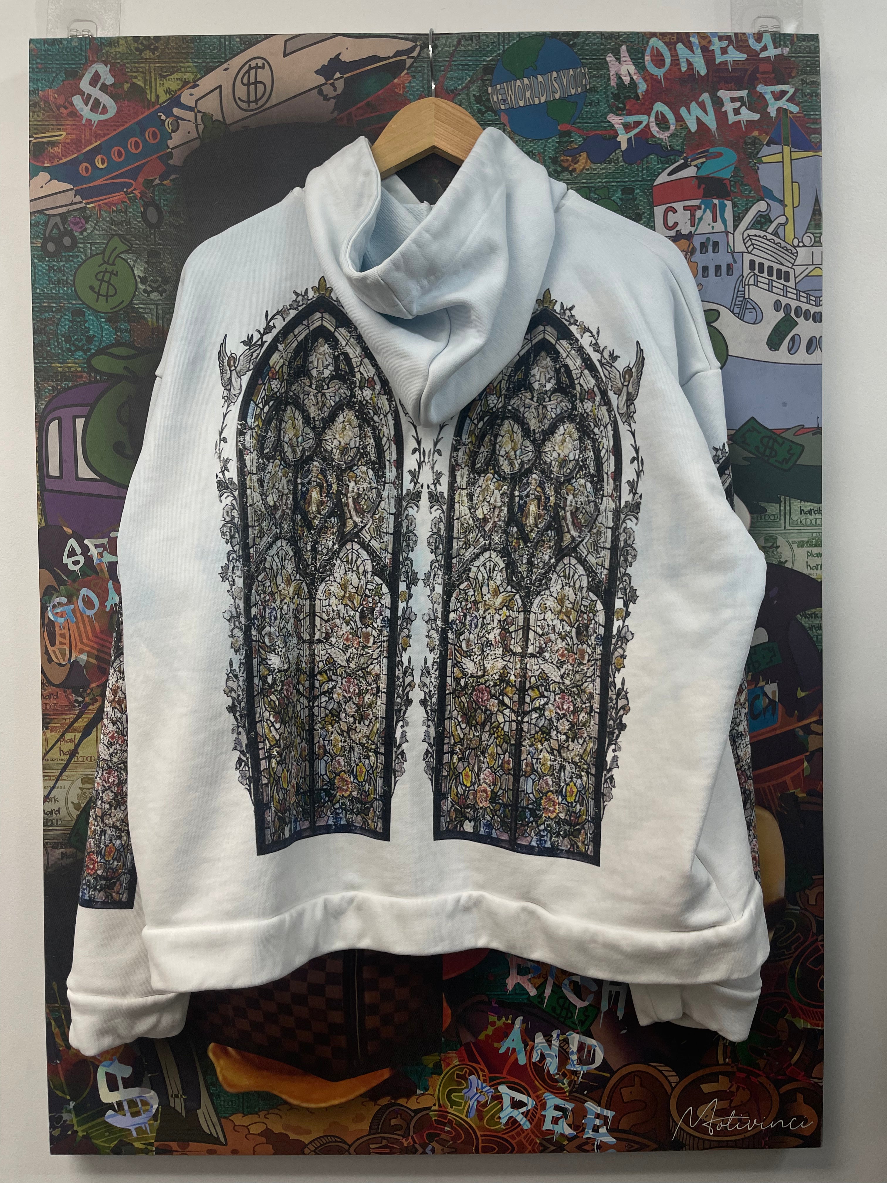 Who Decides War Blue Ignatius Hoodie