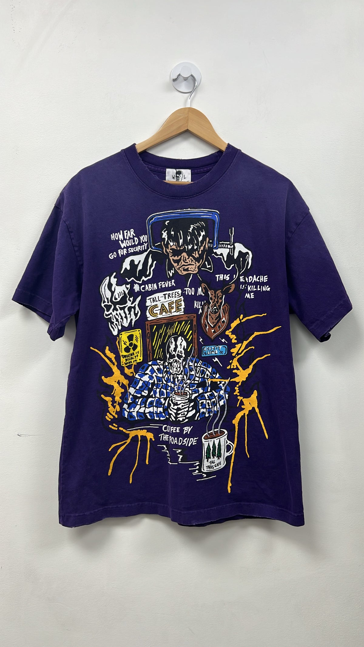 Warren Lotas Purple Cabin Fever Tee
