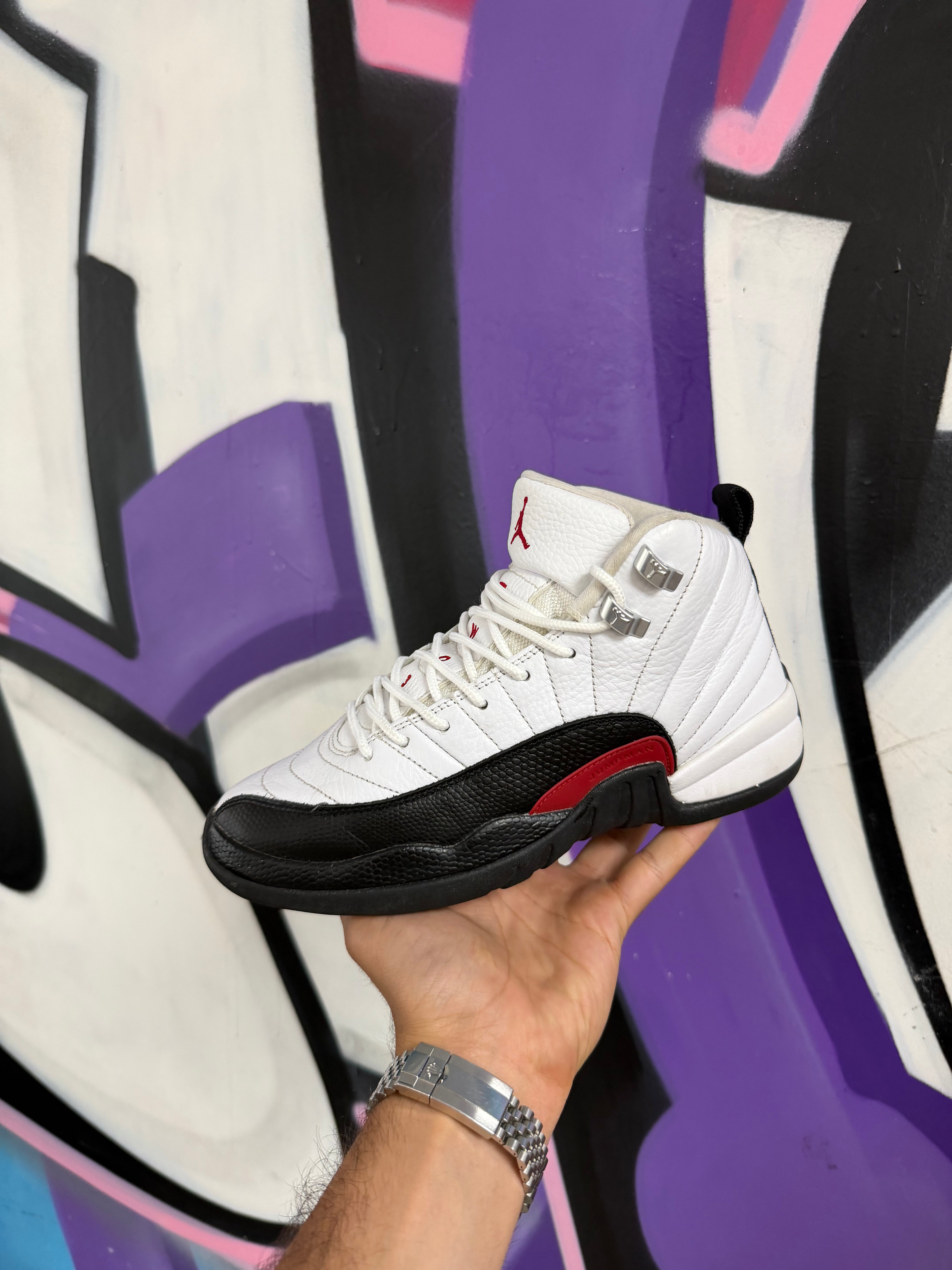 Jordan 12 Taxi Flip Sneakers