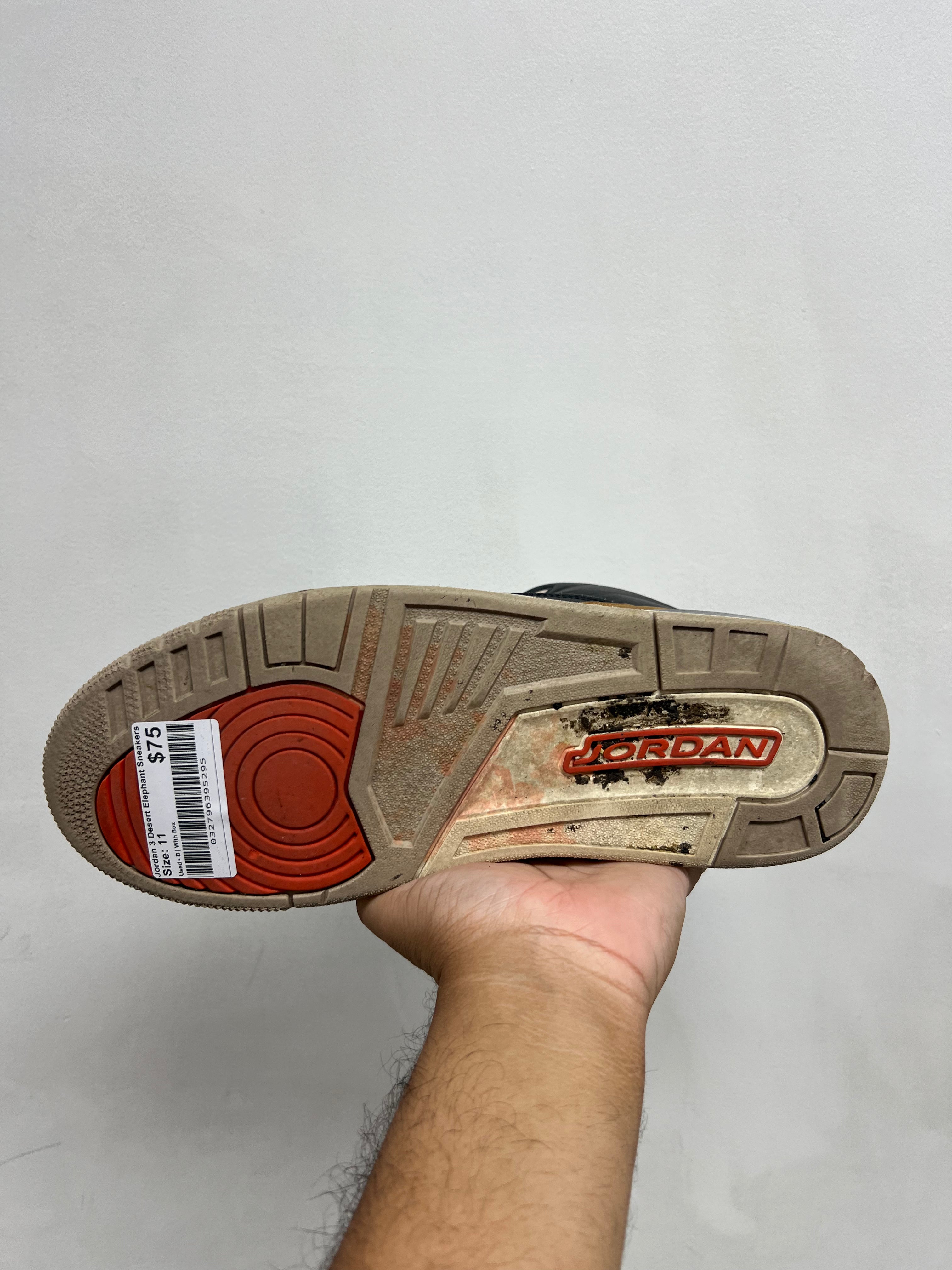 Jordan 3 Desert Elephant Sneakers