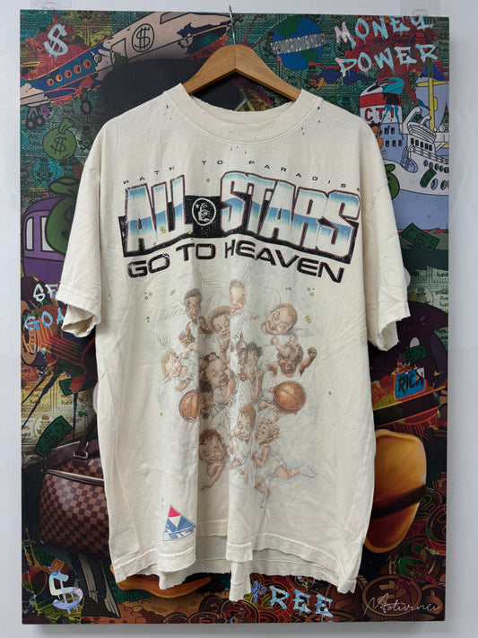 Hellstar Tee All-Stars Cream Baby Angel New XL With Tags