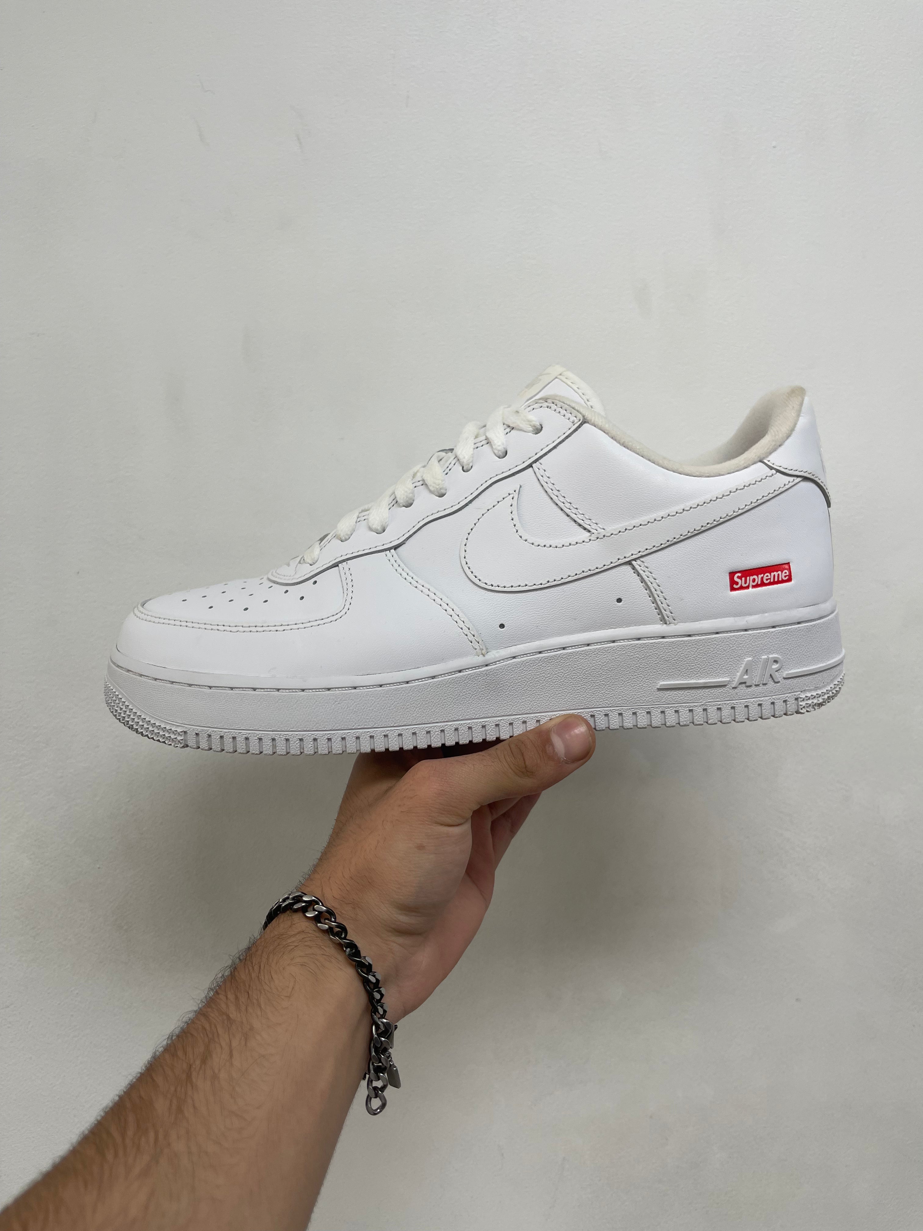 Nike Supreme AF1 White Sneakers