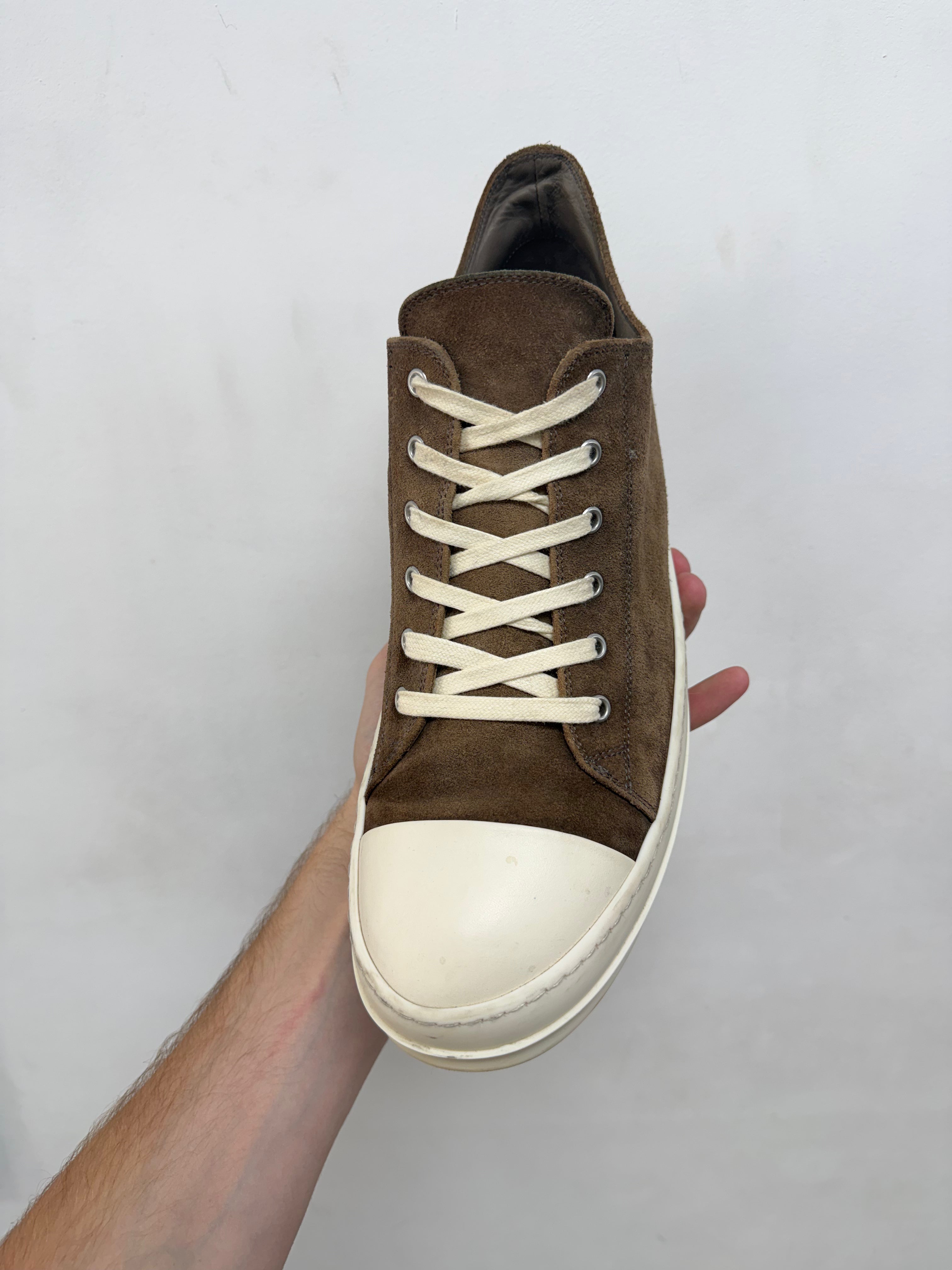 Rick Owens Dark Dust Mainline Ramone Low Sneakers