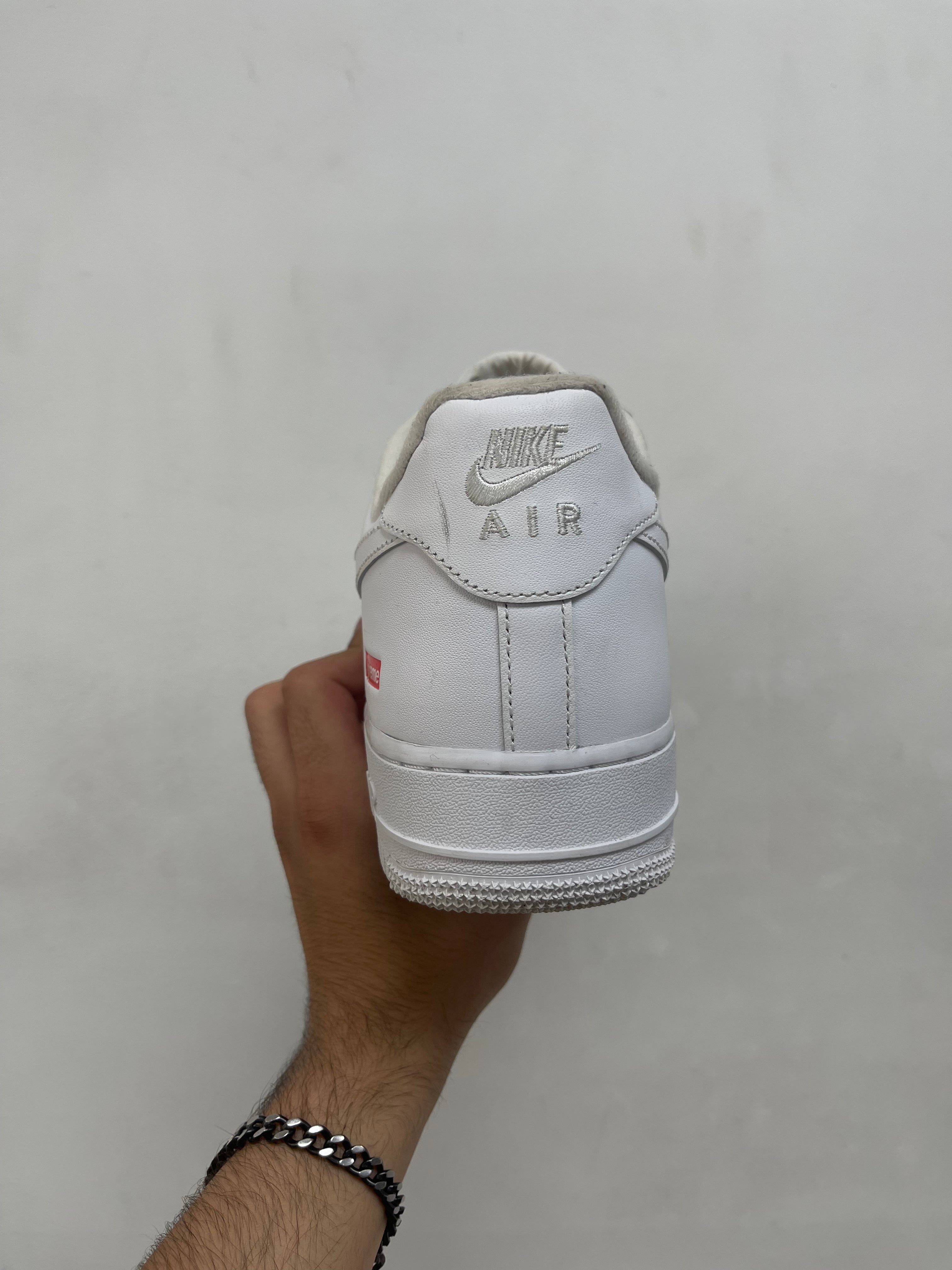 Nike Supreme AF1 White Sneakers