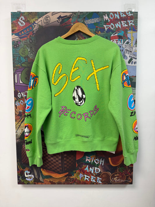Chrome Hearts Matty Boy Sex Records Crewneck