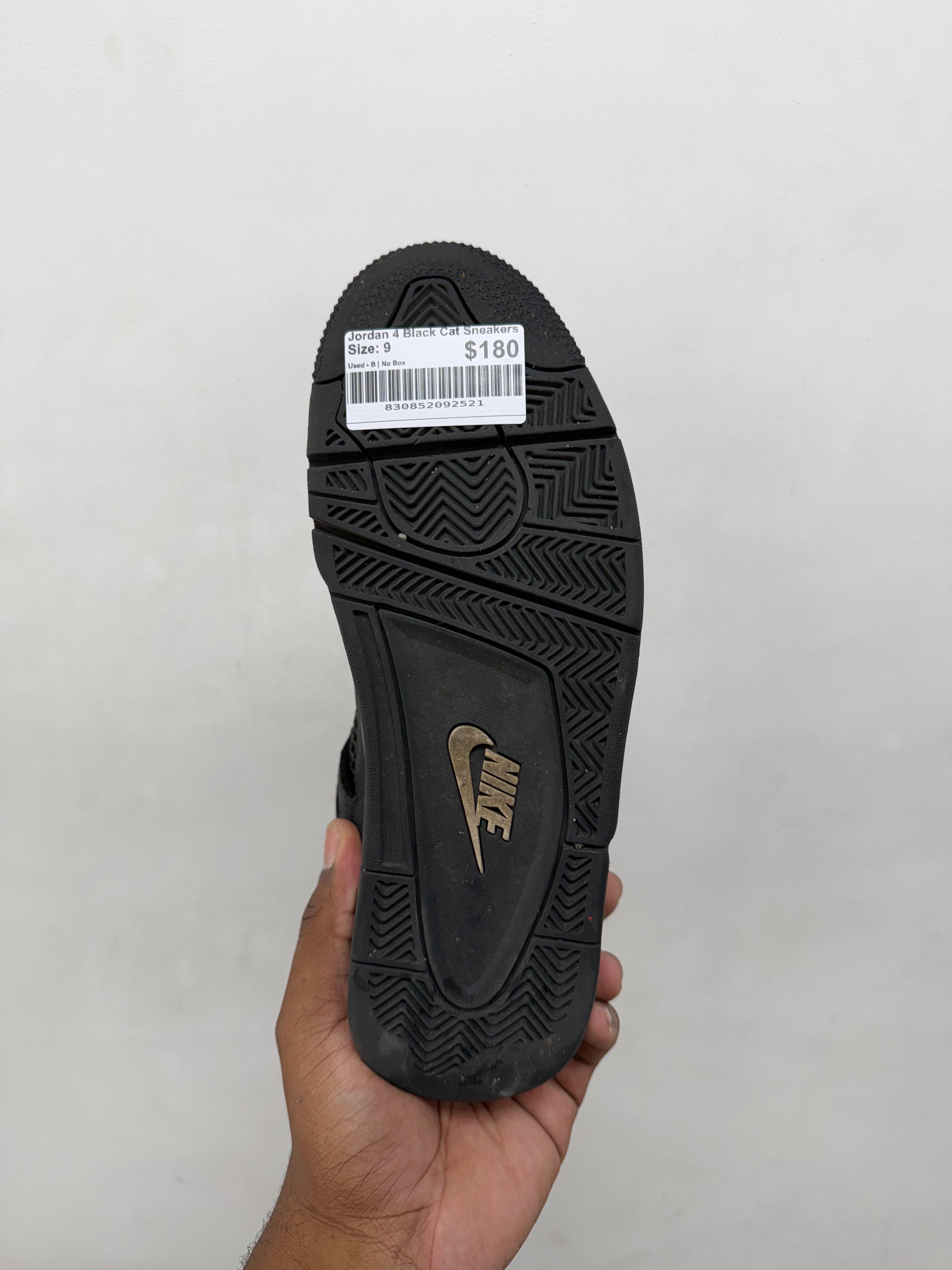 Jordan 4 Black Cat Sneakers