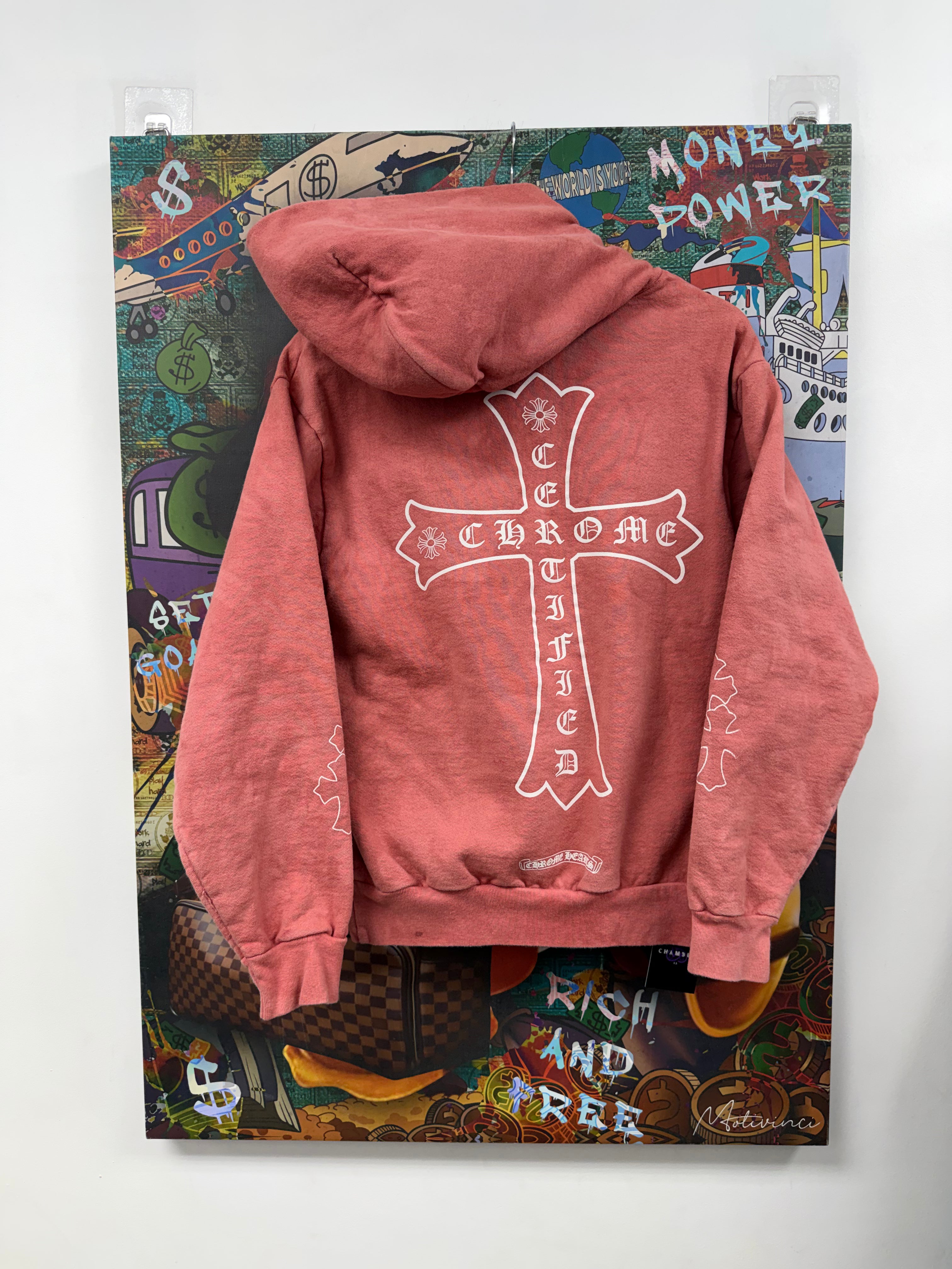 Chrome Hearts Drake CLB Red Hoodie