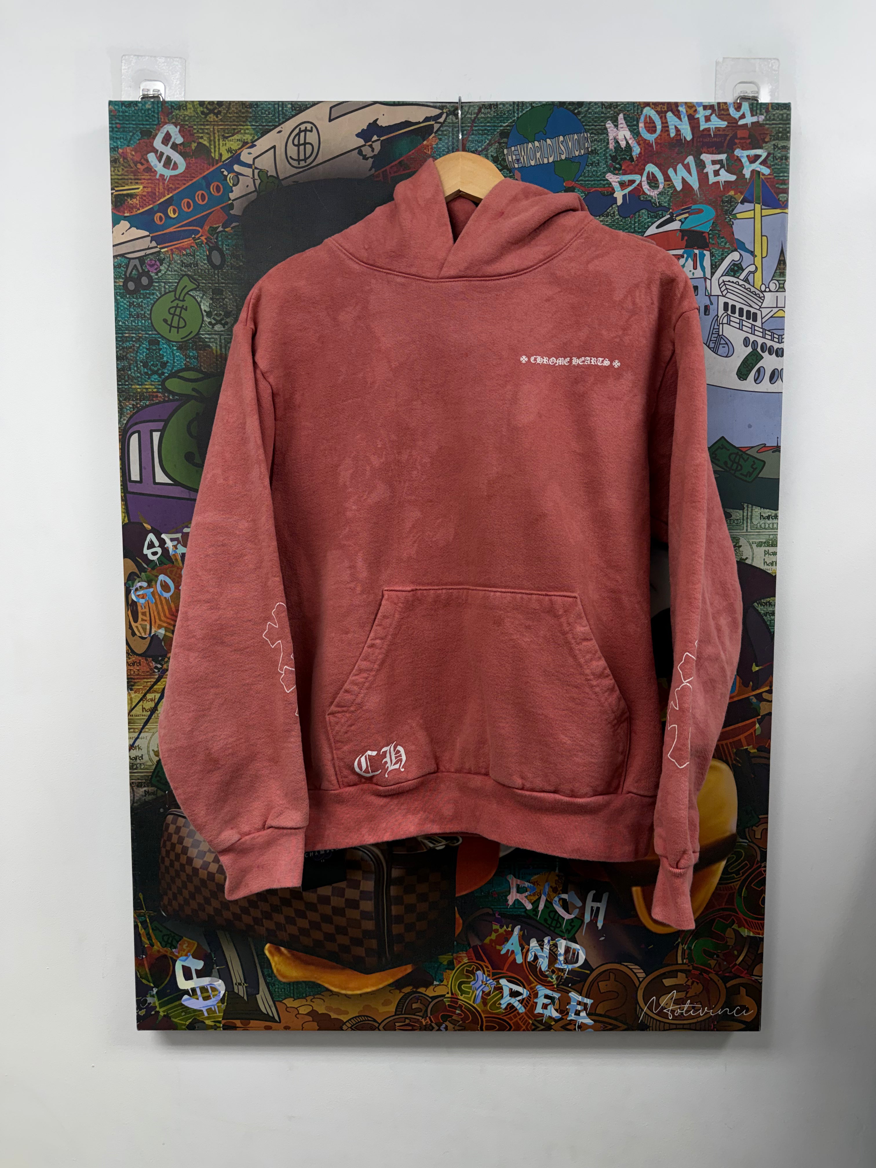Chrome Hearts Drake CLB Red Hoodie