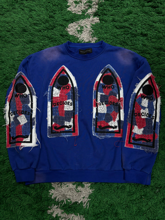 WDW Glory Crewneck RWB Used Medium