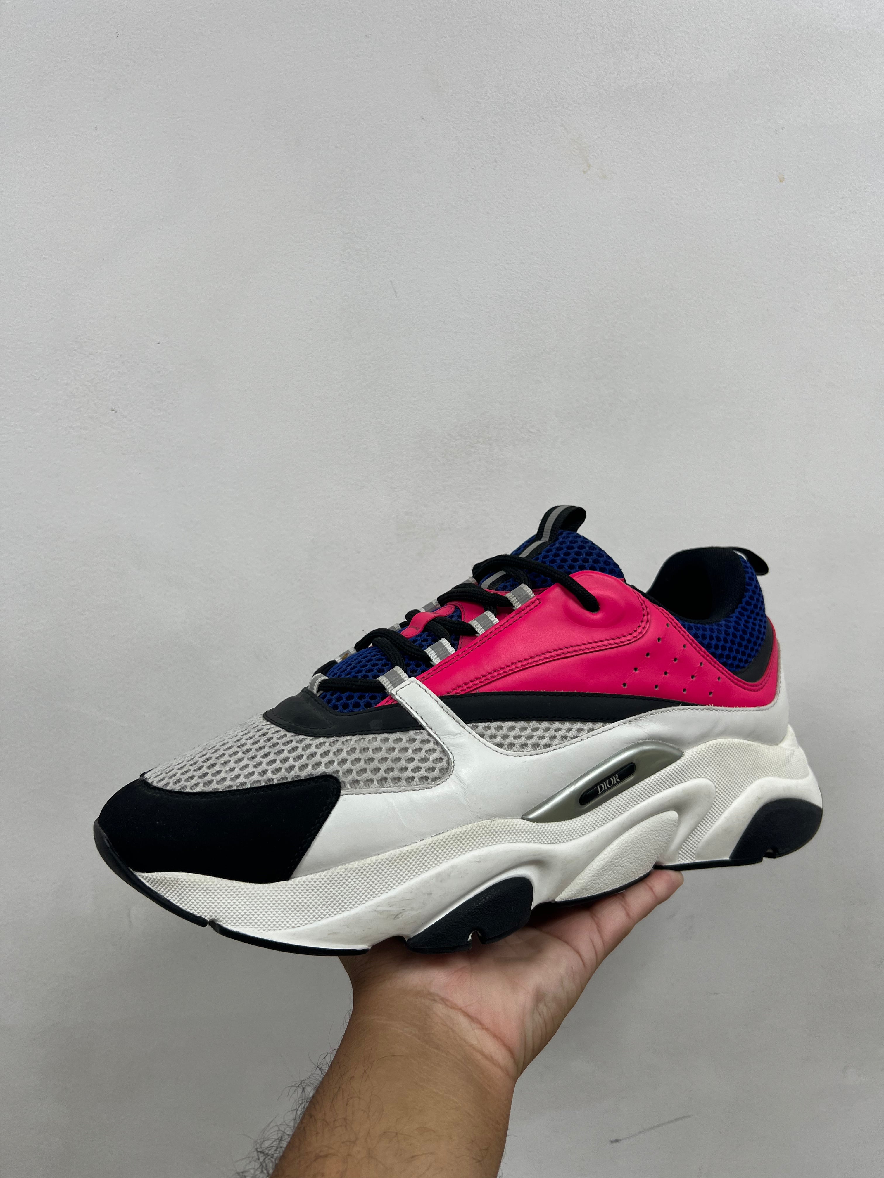Dior B22 Navy Pink Sneakers