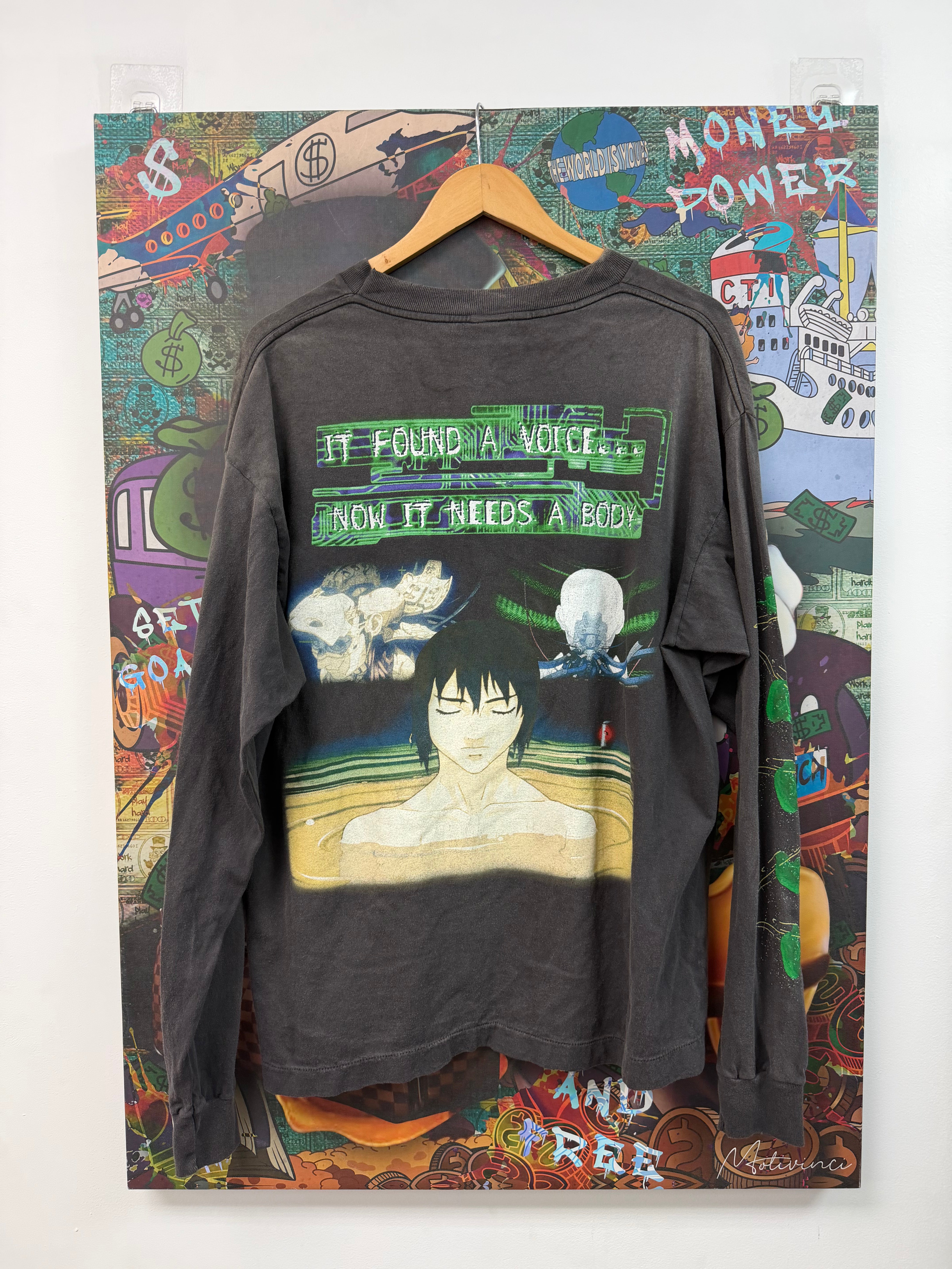Saint Michael Ghost In A Shell LS Shirt