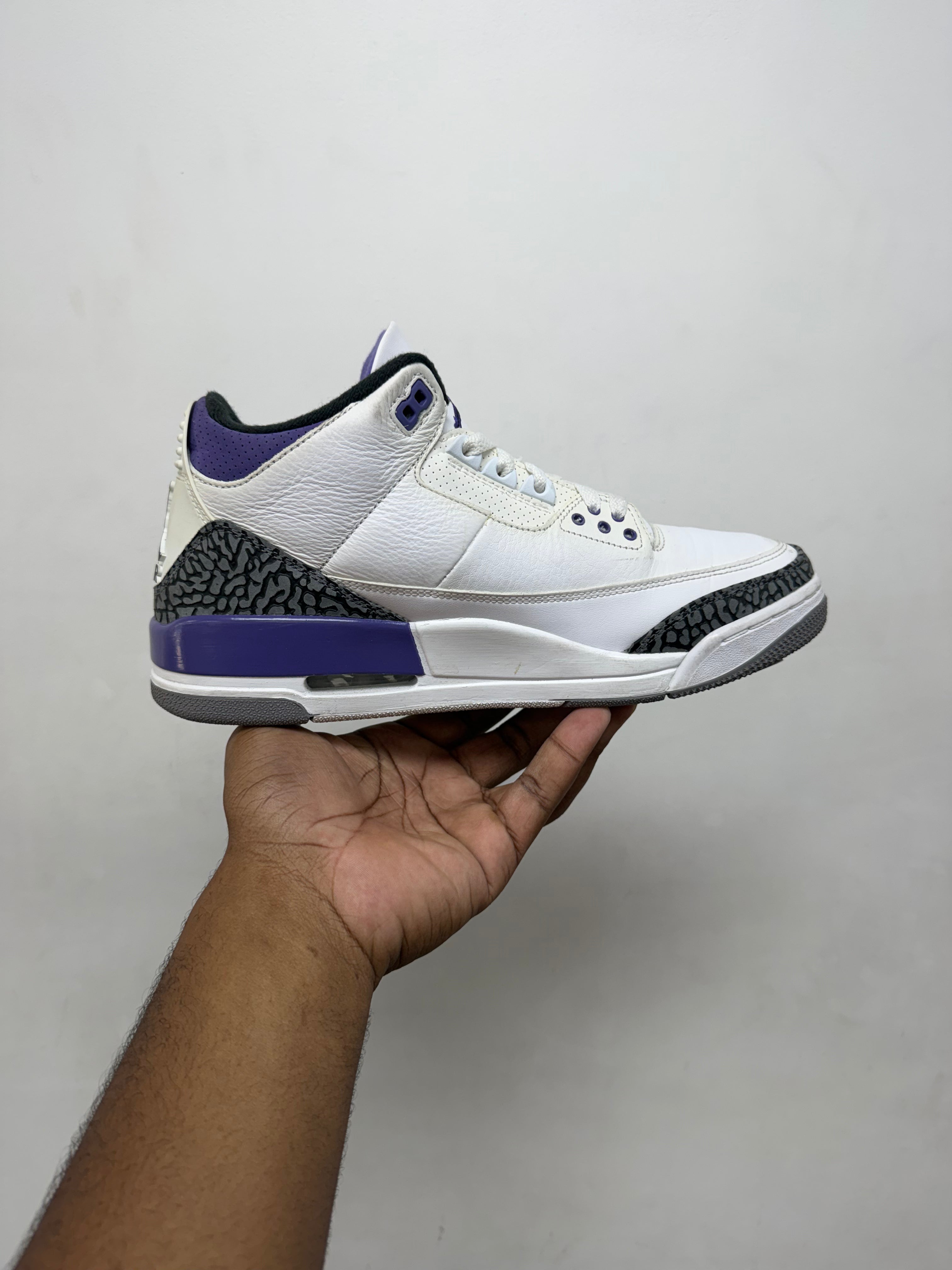 Jordan 3 Dark Iris Sneakers