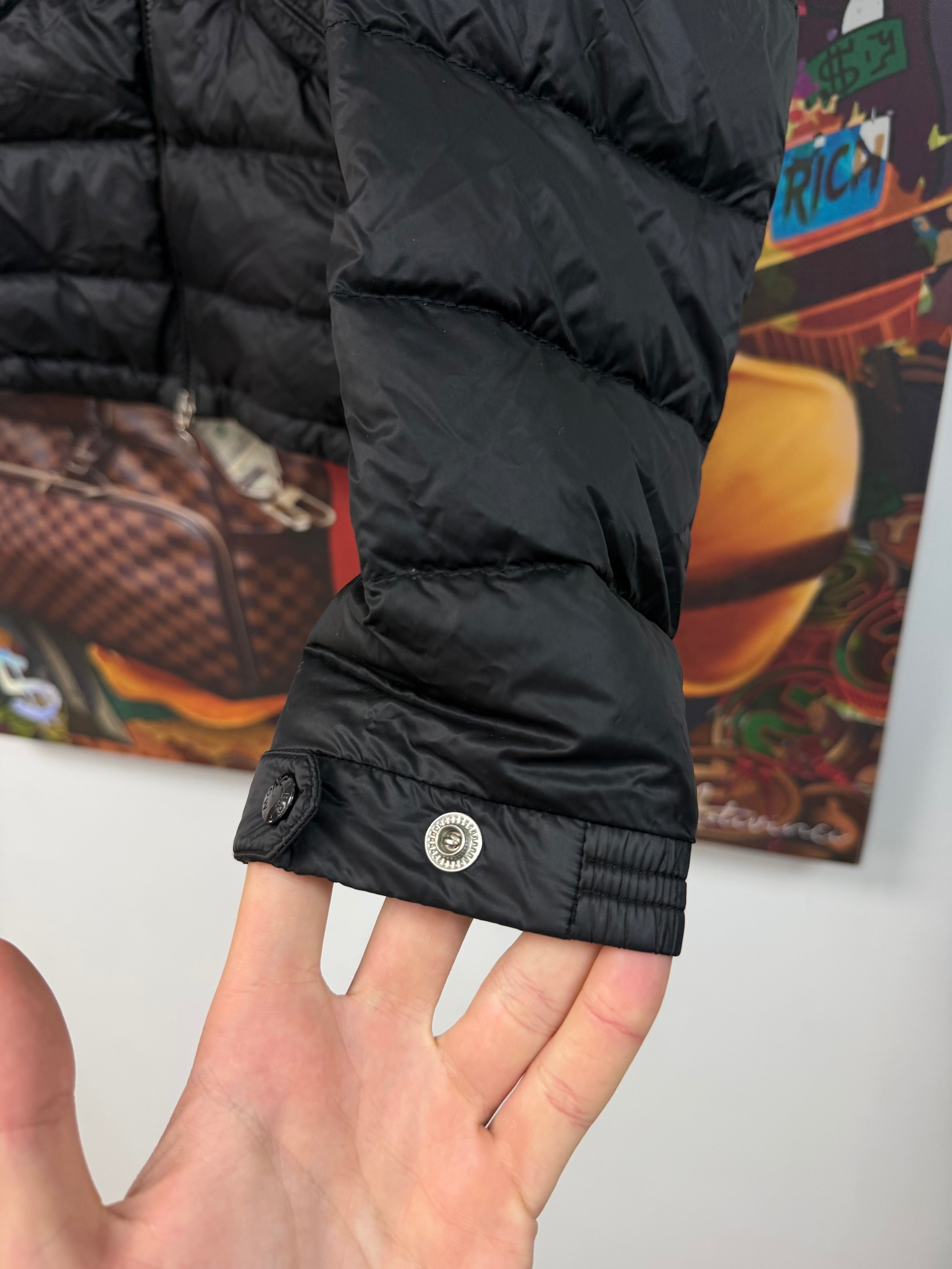 Moncler Black Thin Puffer Jacket Women’s (2)