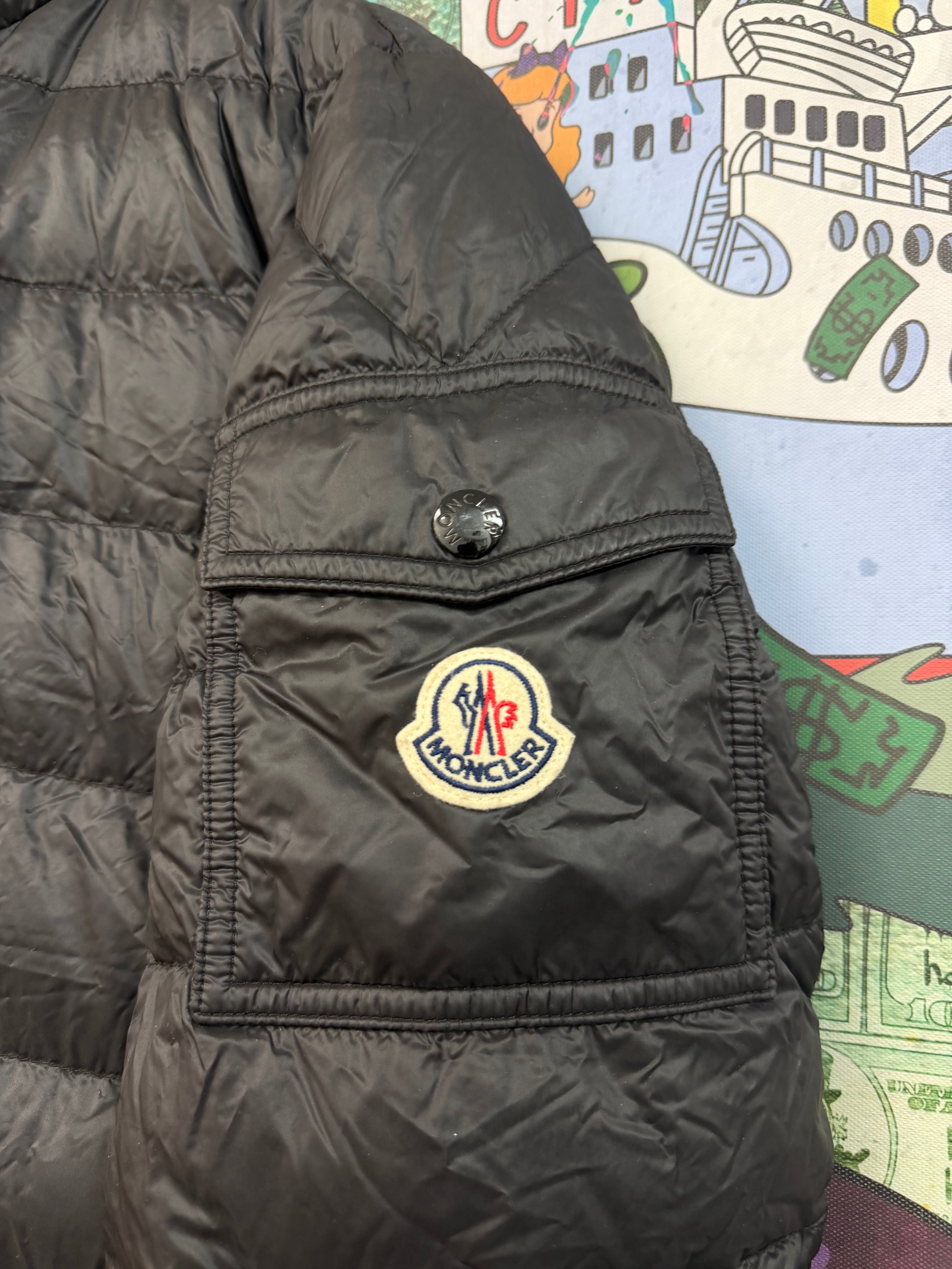 Moncler Black Thin Puffer Jacket Women’s (2)