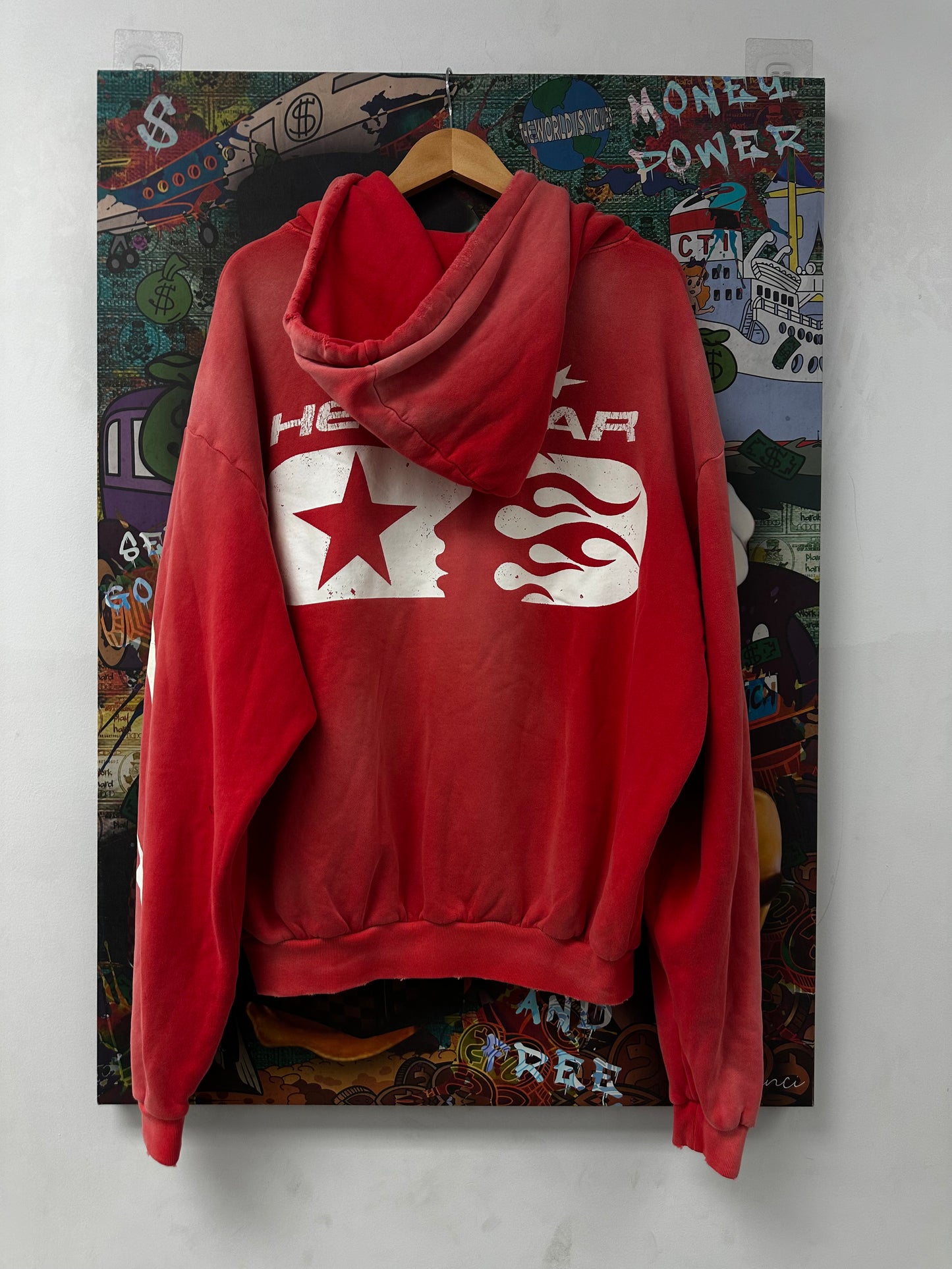 Hellstar Sport Zip Up Red New Medium With Tags