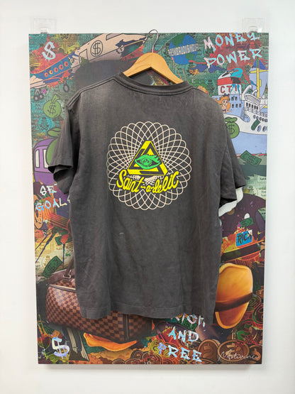 Saint Michael Green Yellow Your Sin Tee