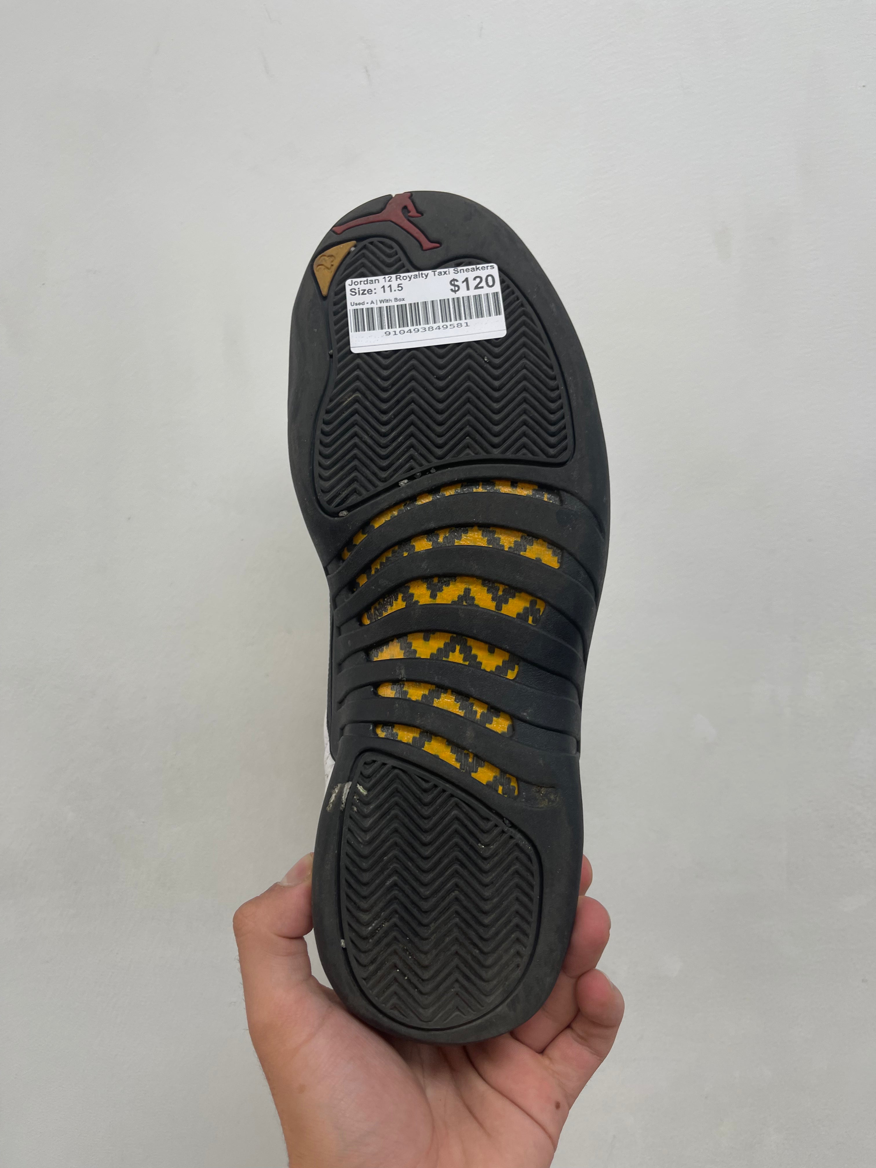 Jordan 12 Royalty Taxi Sneakers