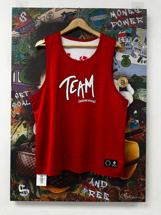 Chrome Hearts Matty Boy Form Mesh Sleeveless Jersey New Medium