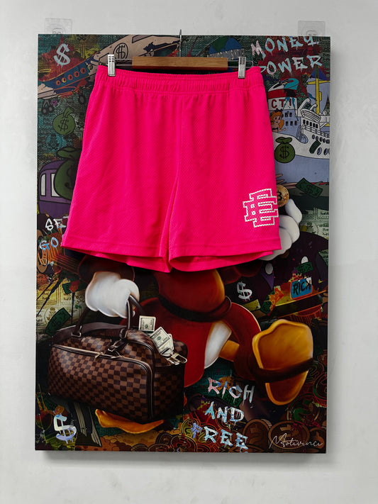 EE Shorts Pink White Like New XL N/A
