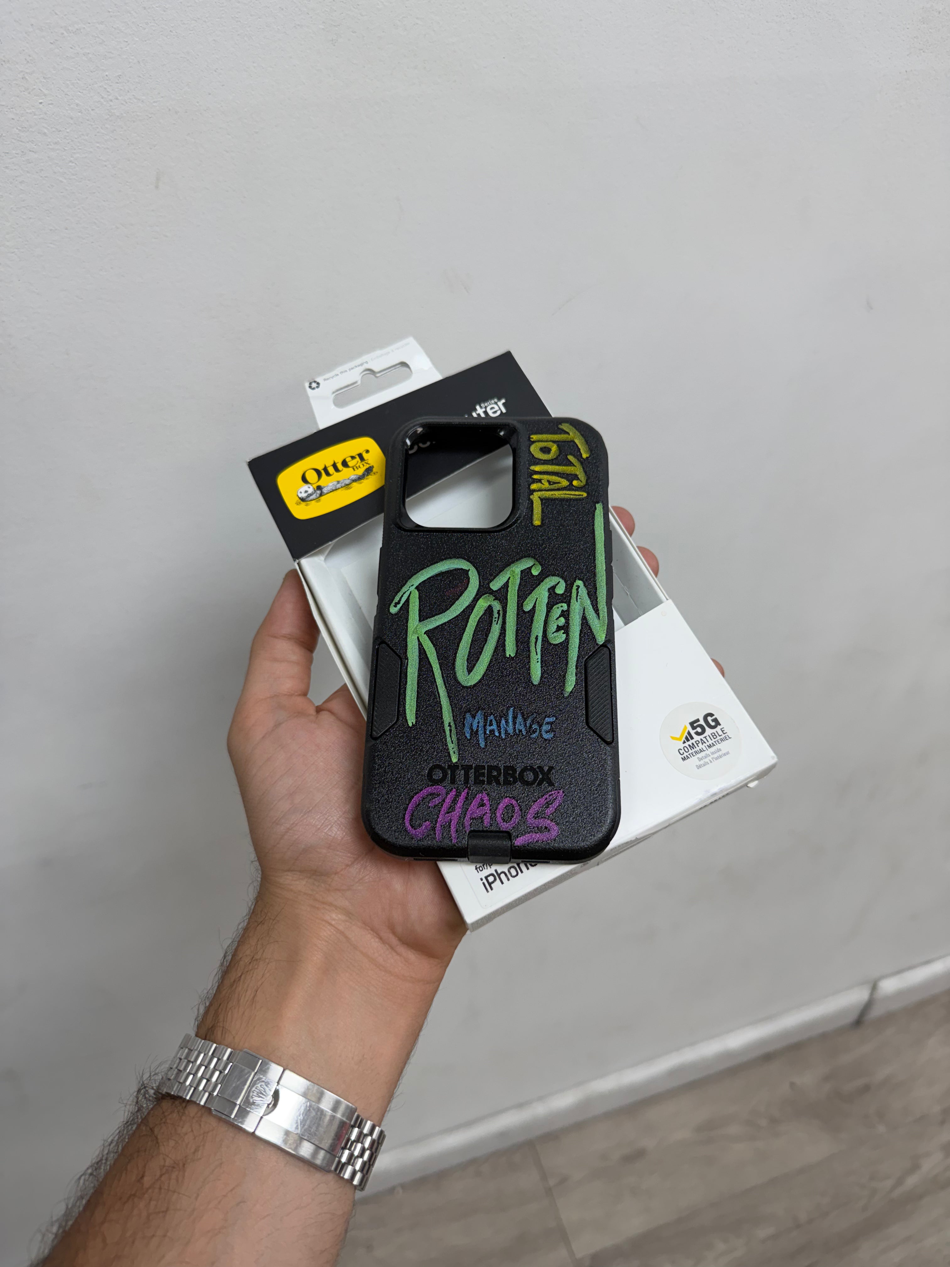 Matty Boy Black Total Protein IPhone Case