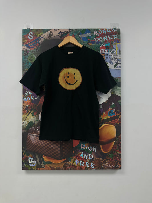 Kapital Smiley Face Tee New Small With Tags