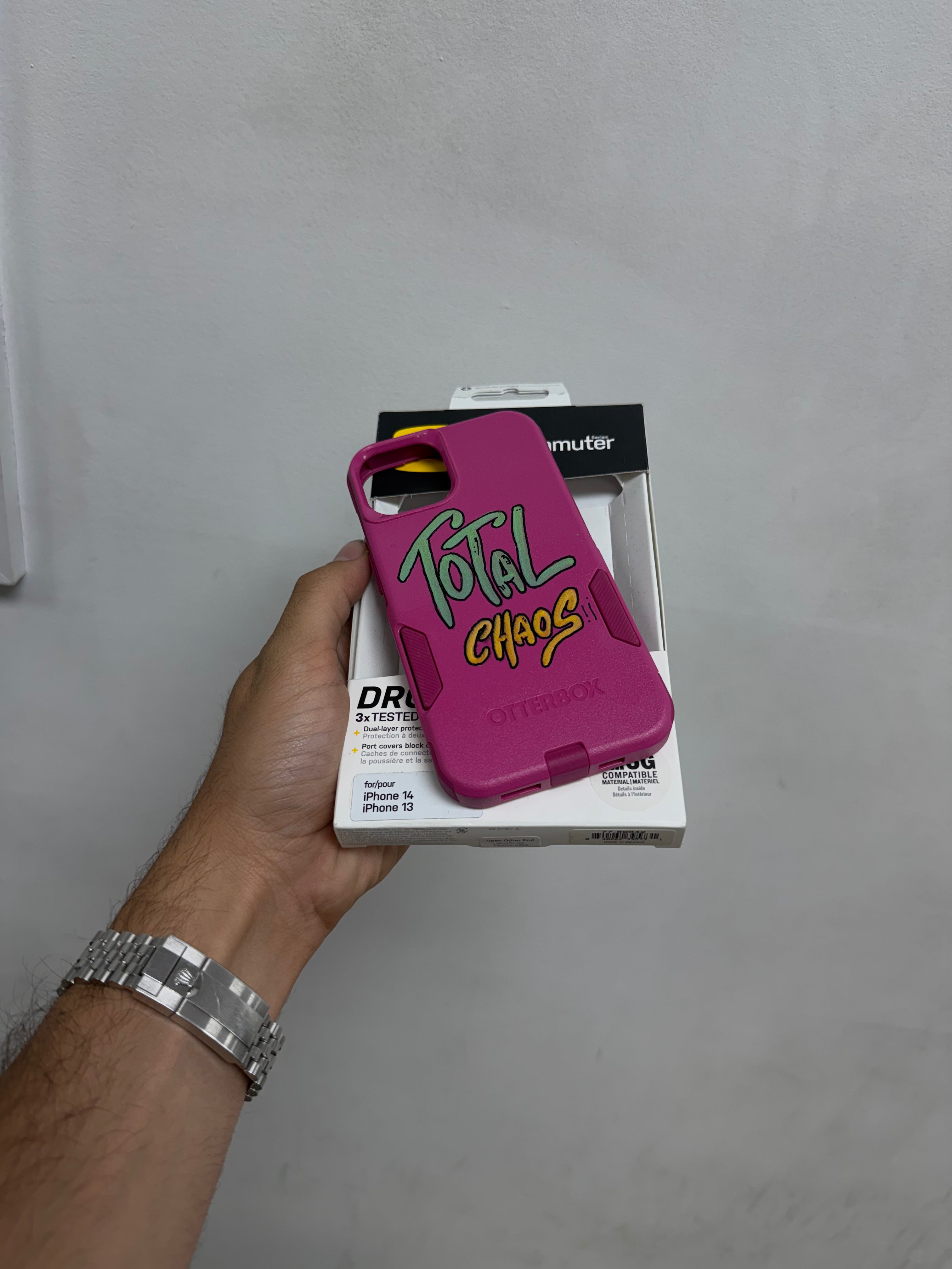 Matty Boy Pink Total Chaos IPhone Case