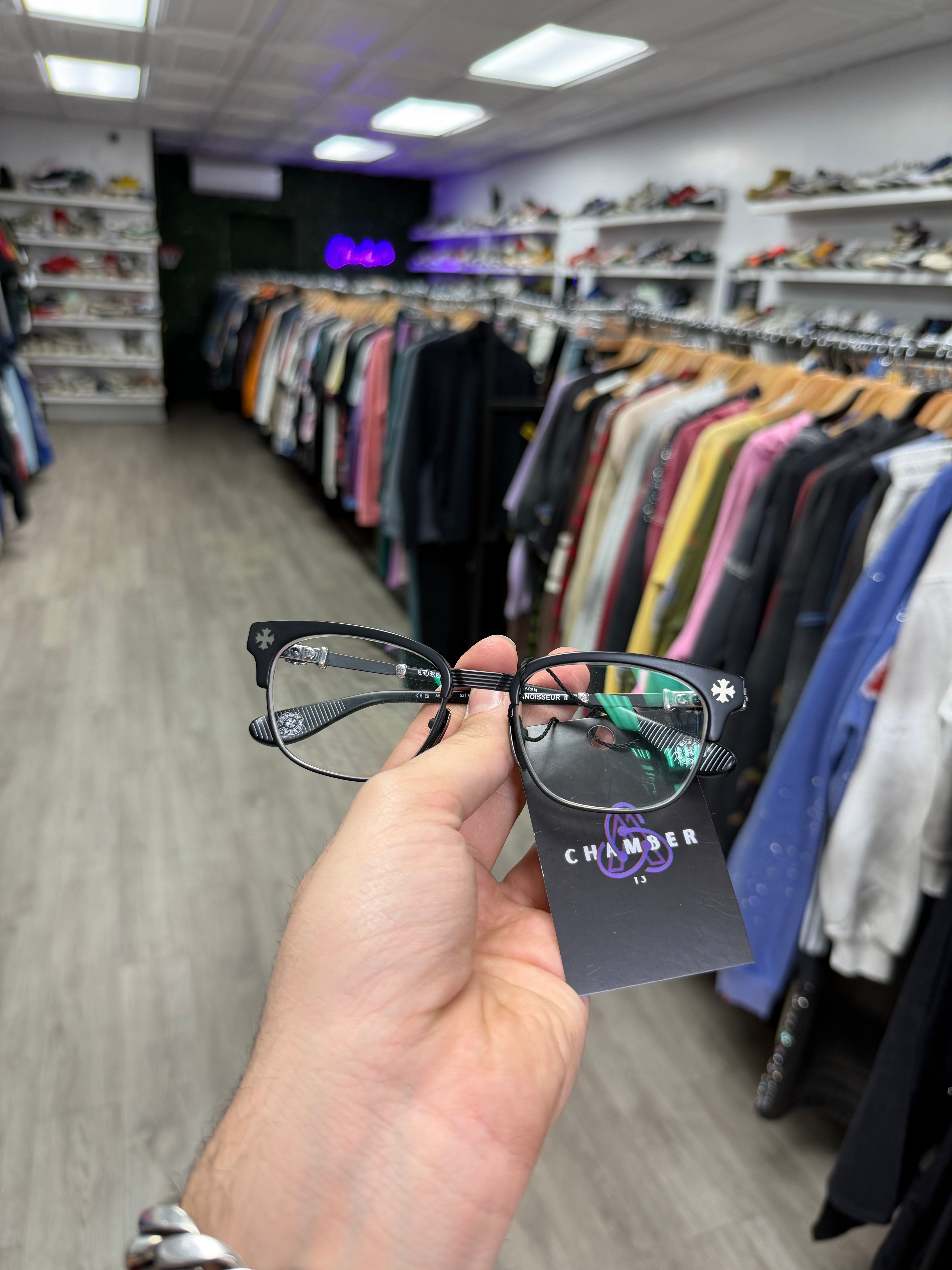 Chrome Hearts Bonennoiseur Glasses