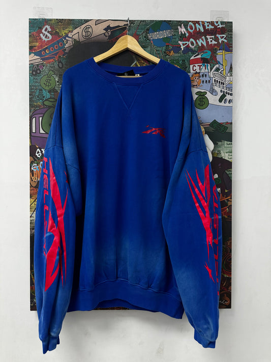 Hellstar Crewneck Royal Blue New XL With Tags