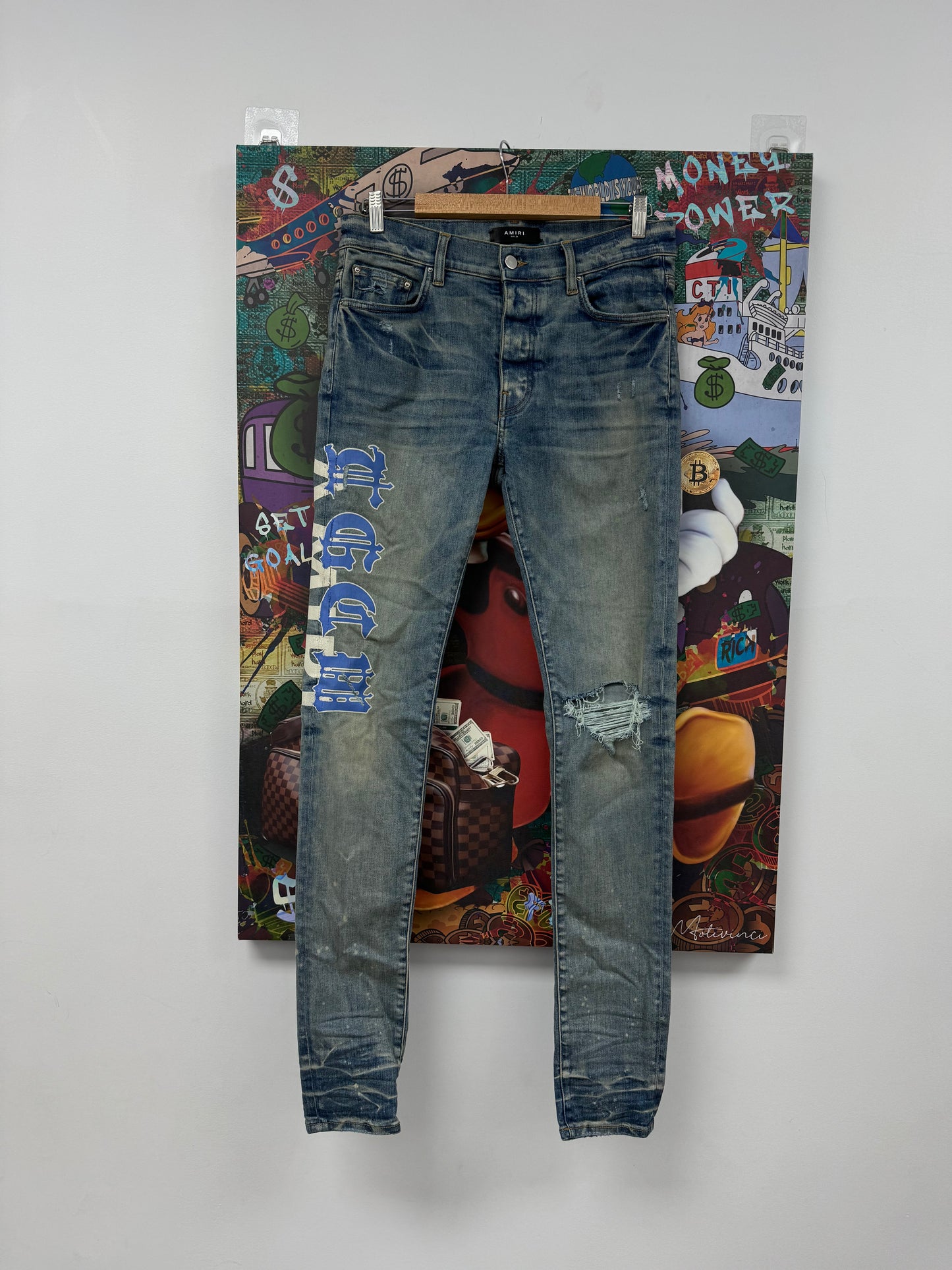 Amiri TSAR Jeans Blue  Used 32 N/A