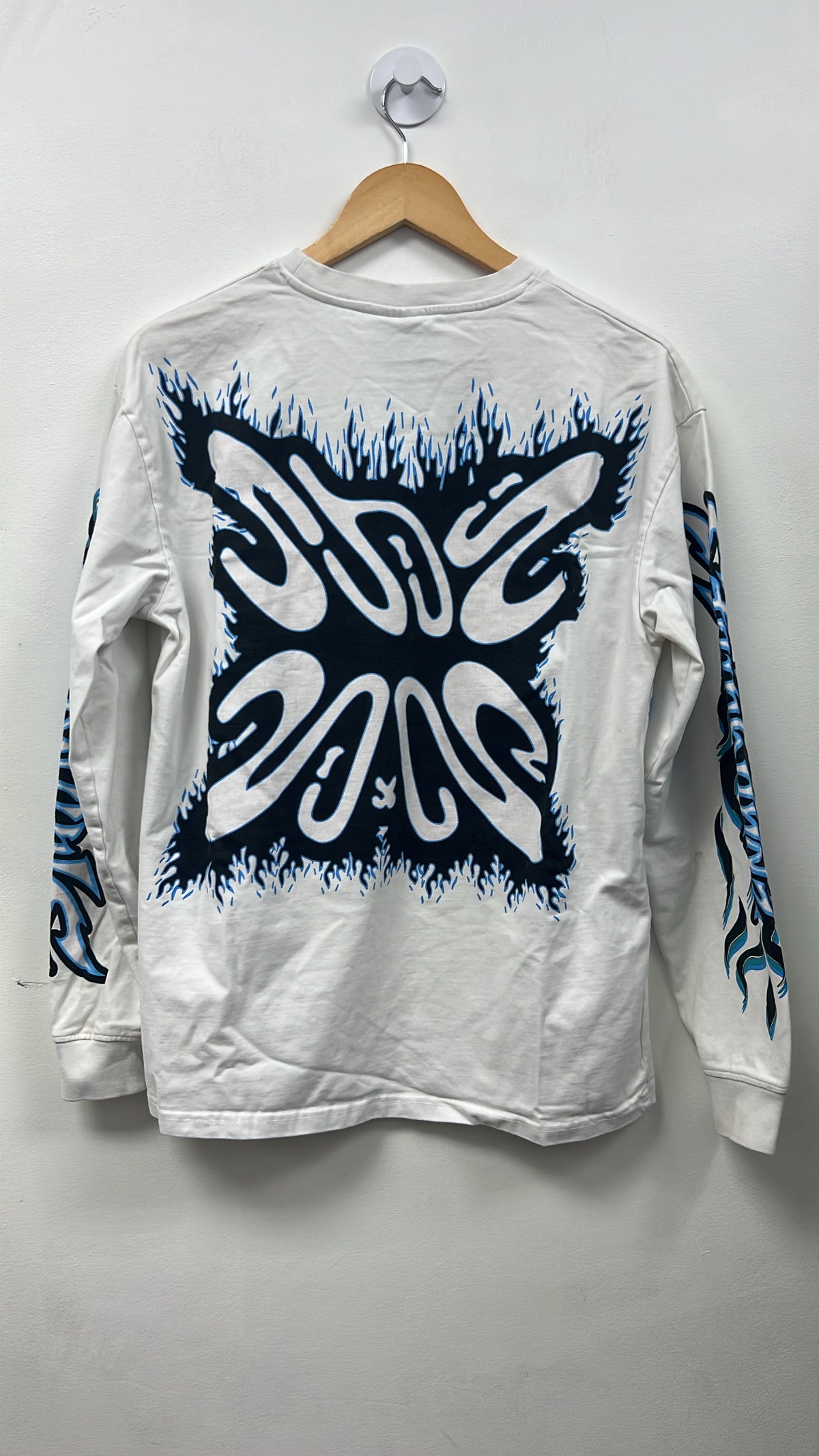 SB Studios White Blue NYC Long Sleeve