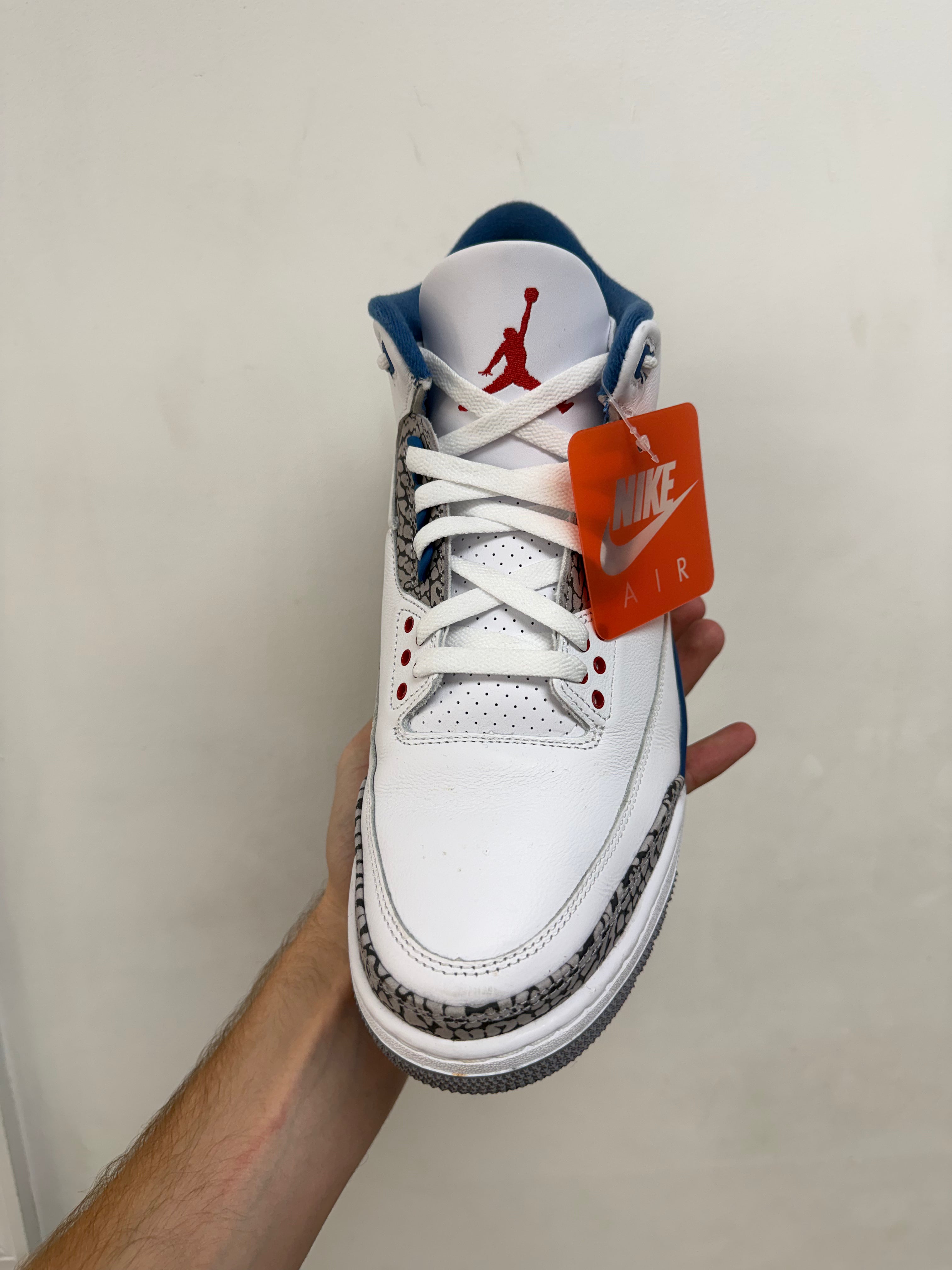 Jordan 3 True Blue Sneakers