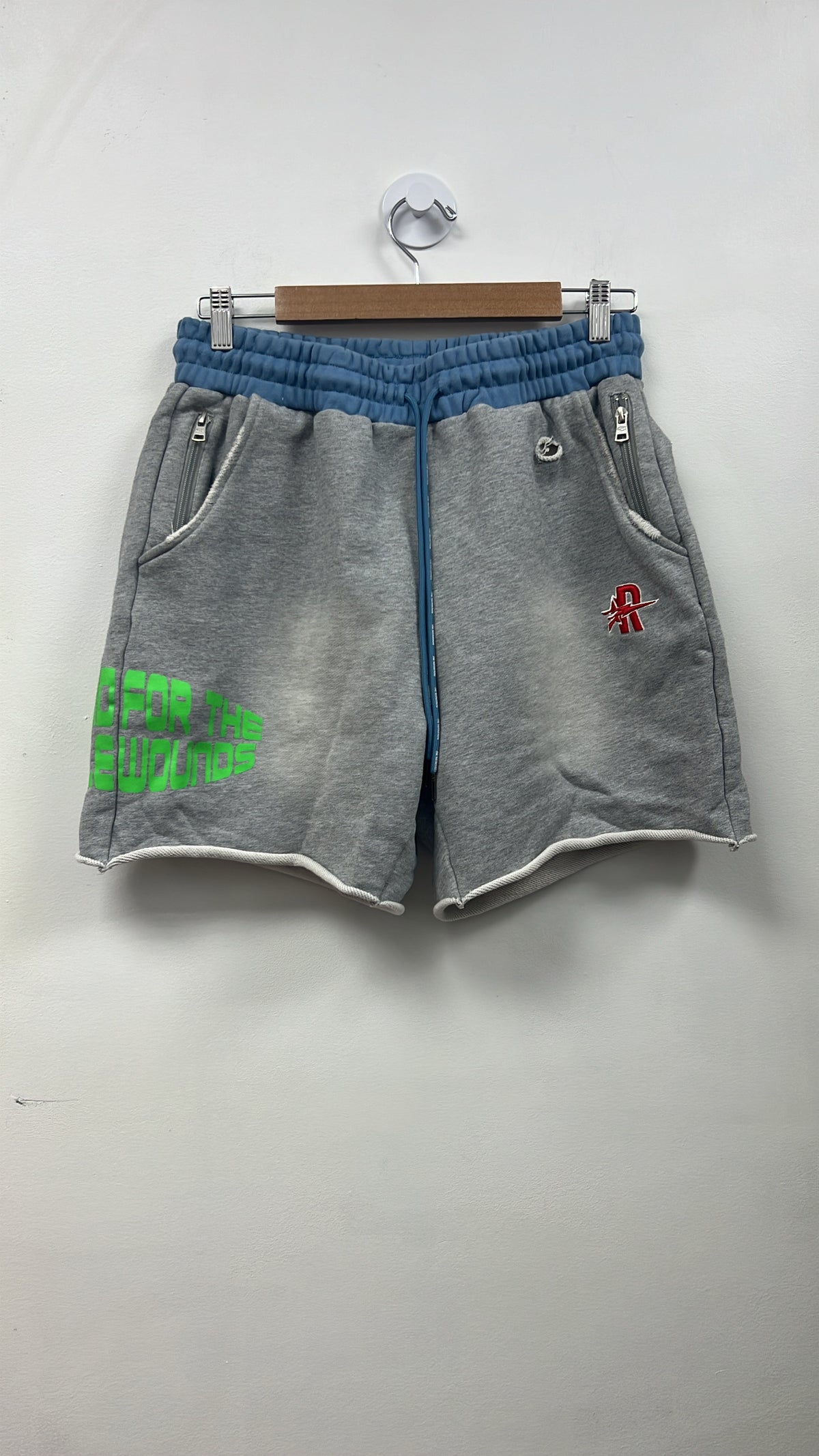 Roughplay Grey Blue Red Green Shorts