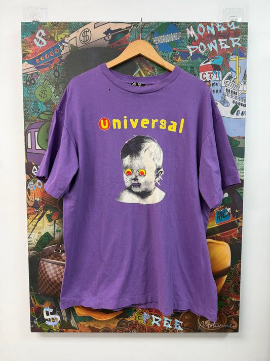Saint Michael Purple Yellow Universal Tee