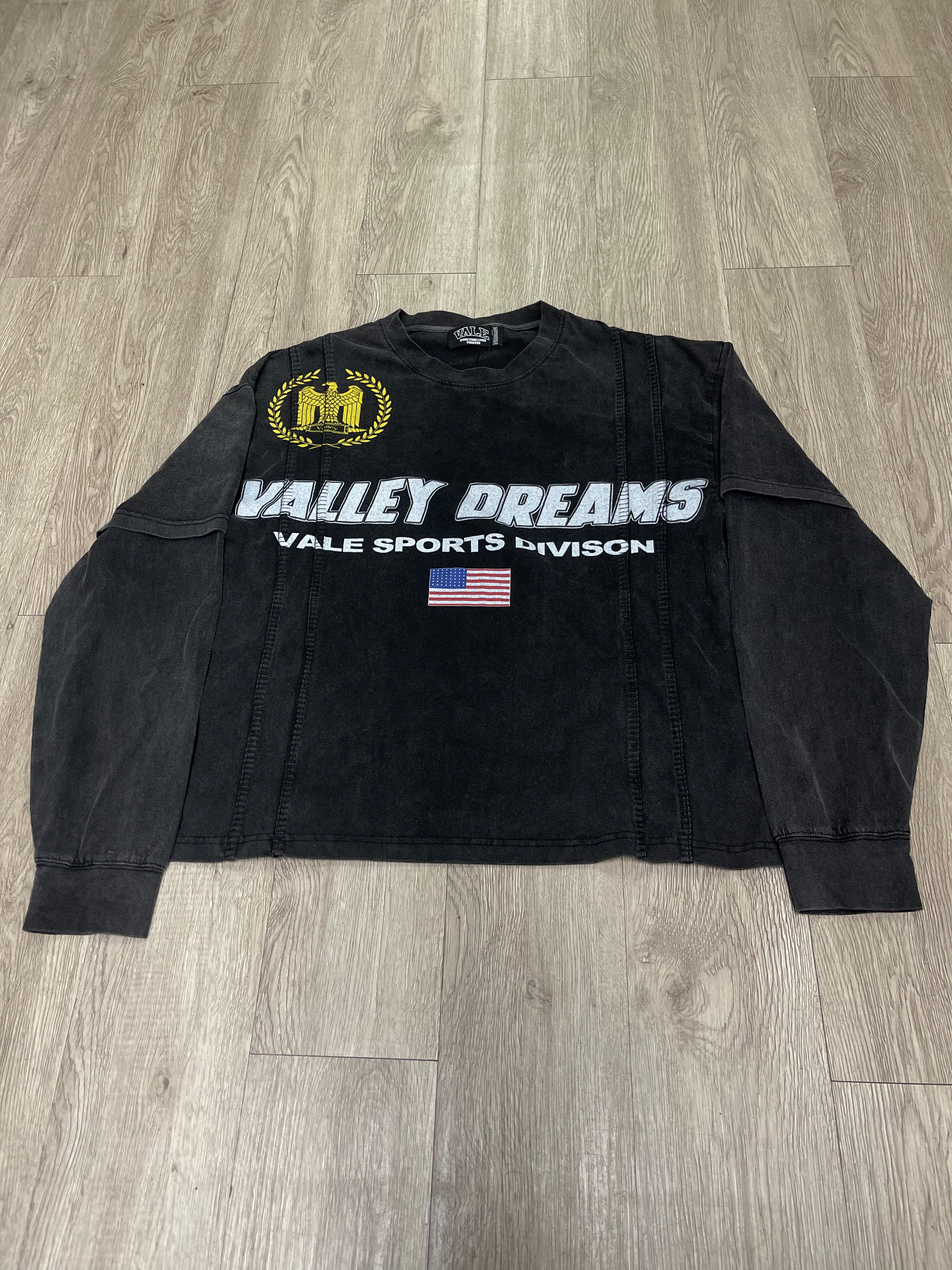 Vale Black Wash Dreams Long Sleeve