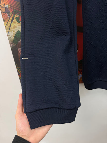 Louis Vuitton Navy Monogram Sweatpants